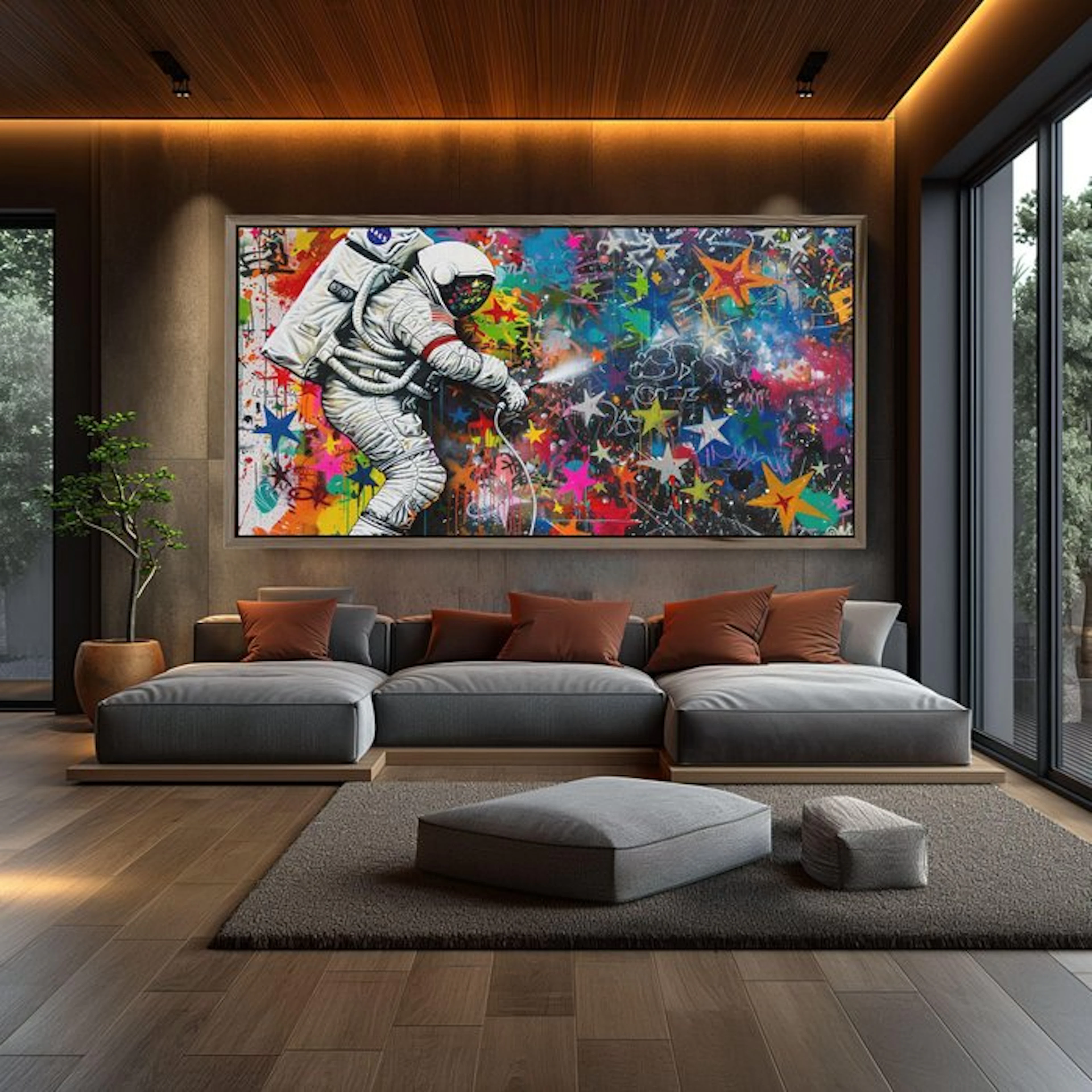 Dine Chanima (XX-XXI) - Floating Painting Artist
