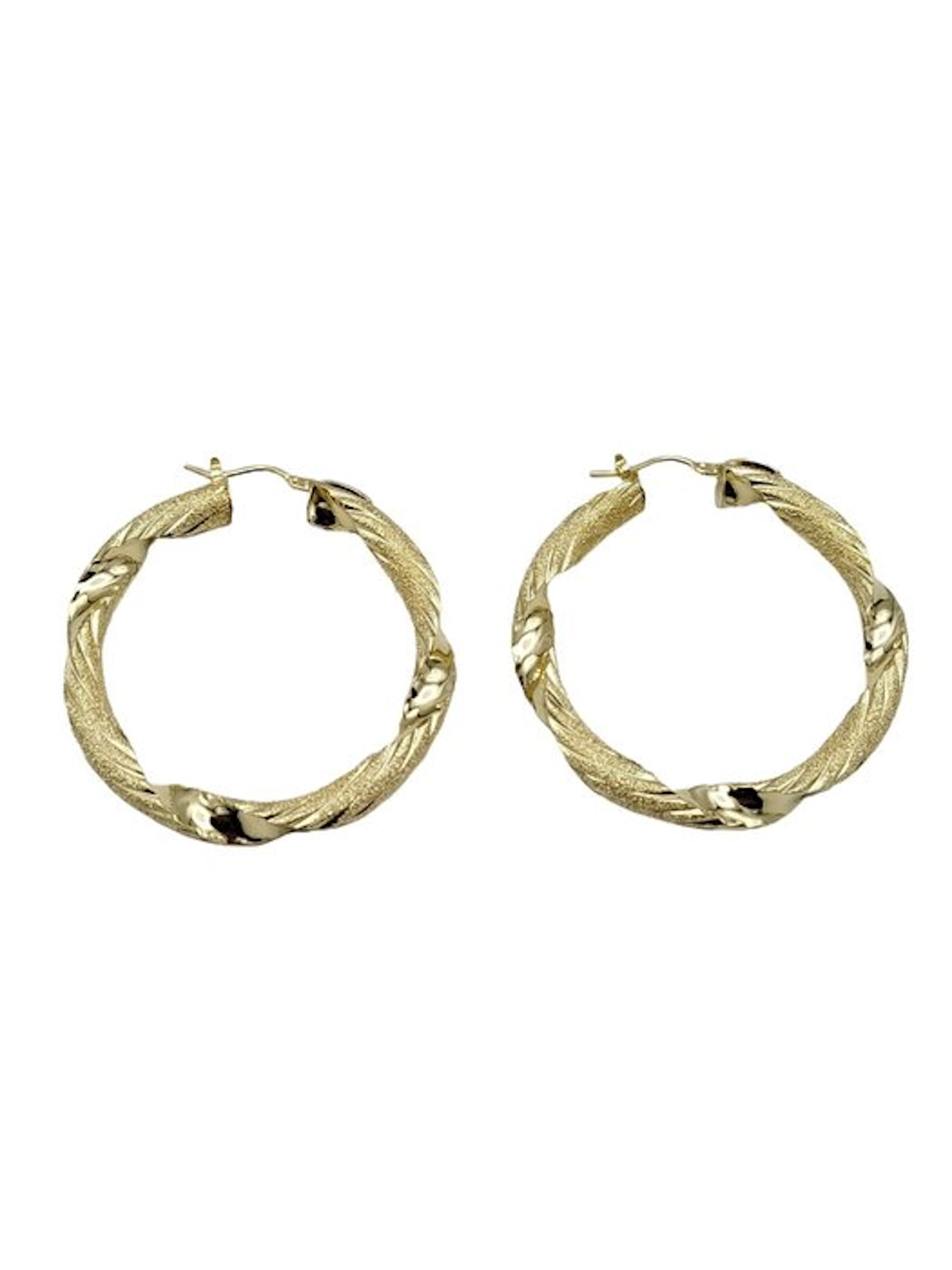 Earrings - 18 kt. Yellow gold, White gold