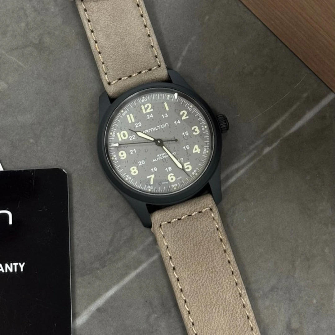 Hamilton - KHAKI FIELD TITANIUM AUTO - H70215880 - Men - 2025+