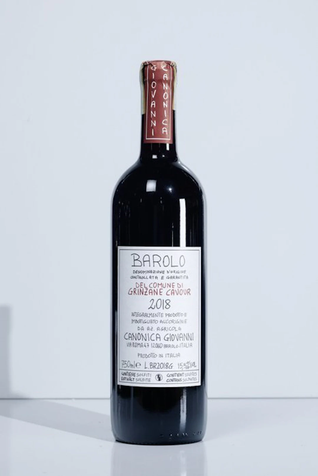 2018 Giovanni Canonica, Grinzane Cavour - Barolo - 1 Bottle (0.75L)