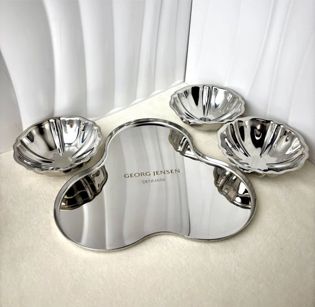 Georg Jensen - Plate (4) - Metal