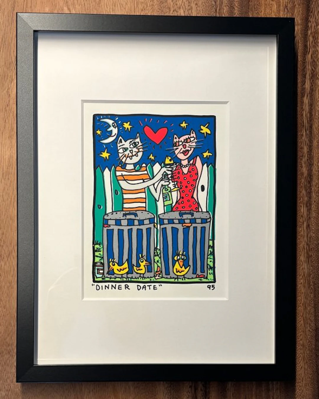 James Rizzi (1950-2011) - Dinner Date