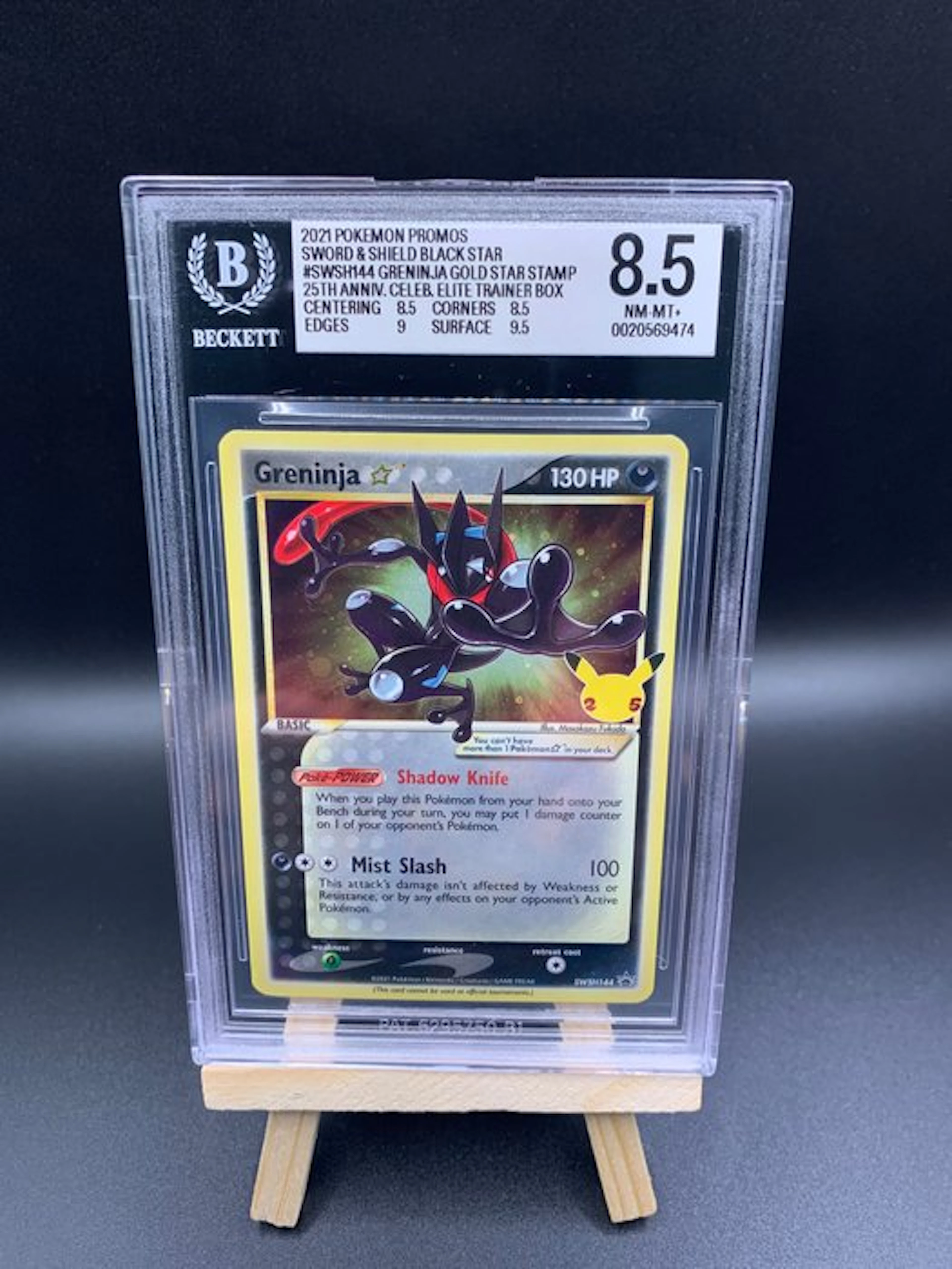 Pokémon - 1 Graded card - greninja 164 Full art - Beckett...