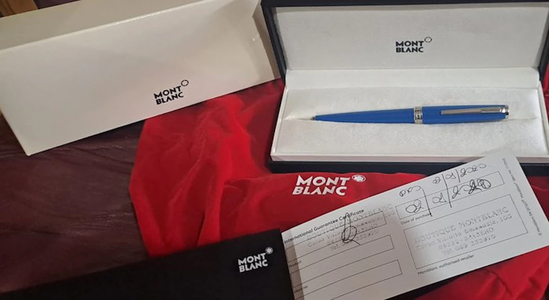 Montblanc - PIX (Rollerball/Blu petrolio) - Roller ball pen
