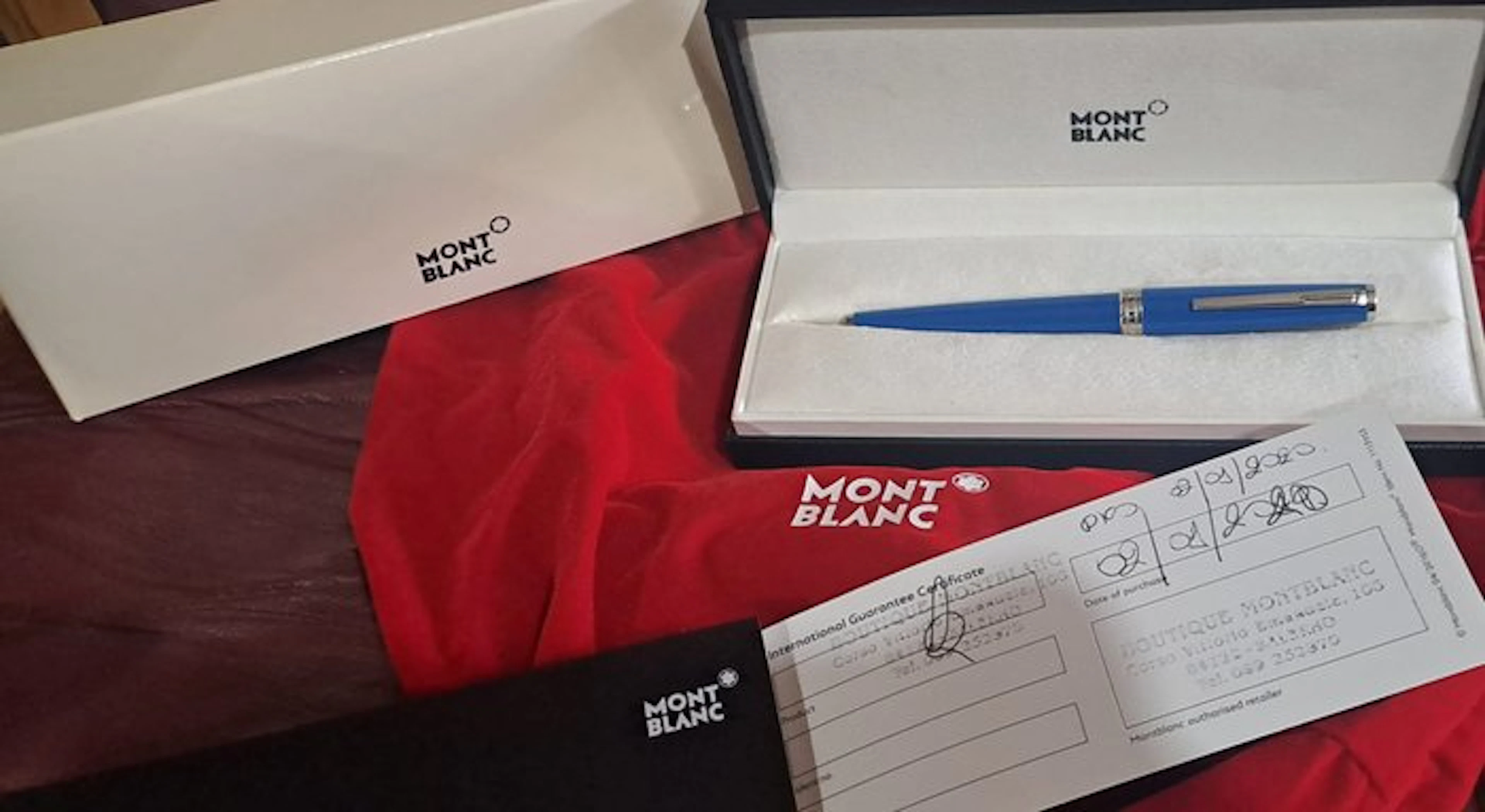 Montblanc - PIX (Rollerball/Blu petrolio) - Roller ball pen