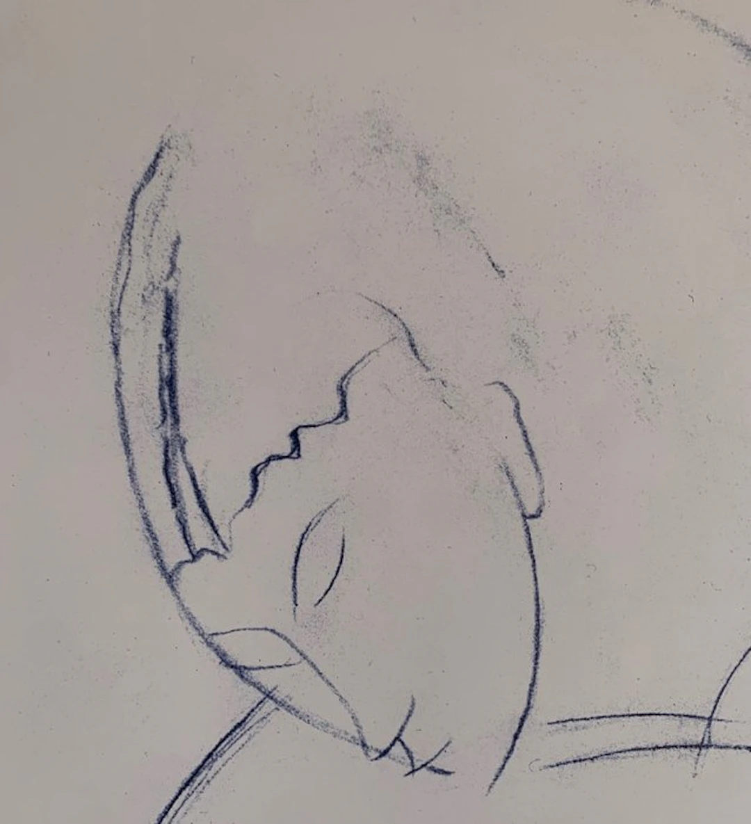 Amedeo Modigliani (after) - Nu Assis - Artprint - 80 x 60 cm