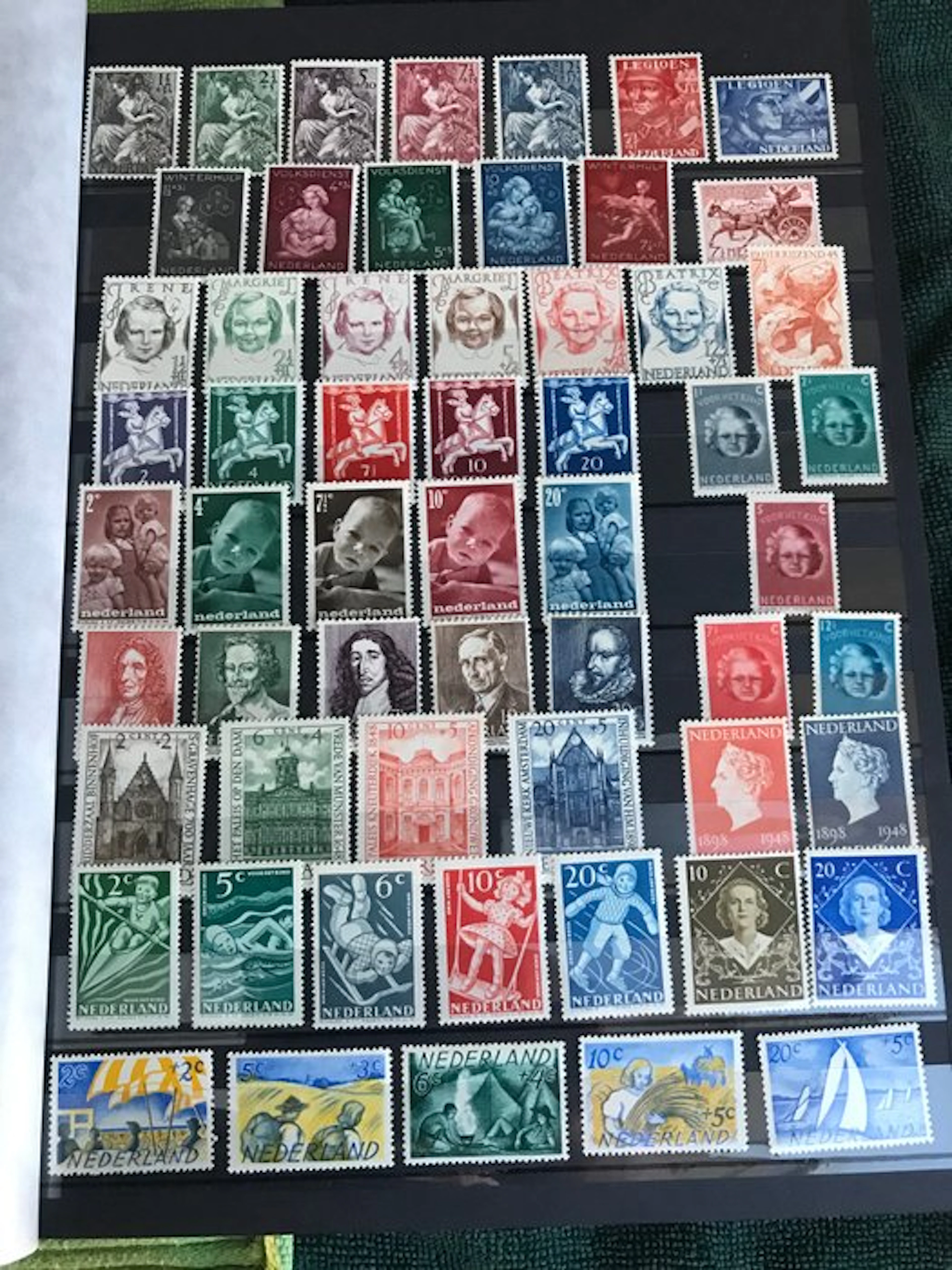 Netherlands 1940/2001 - A superb lot of mint stamps