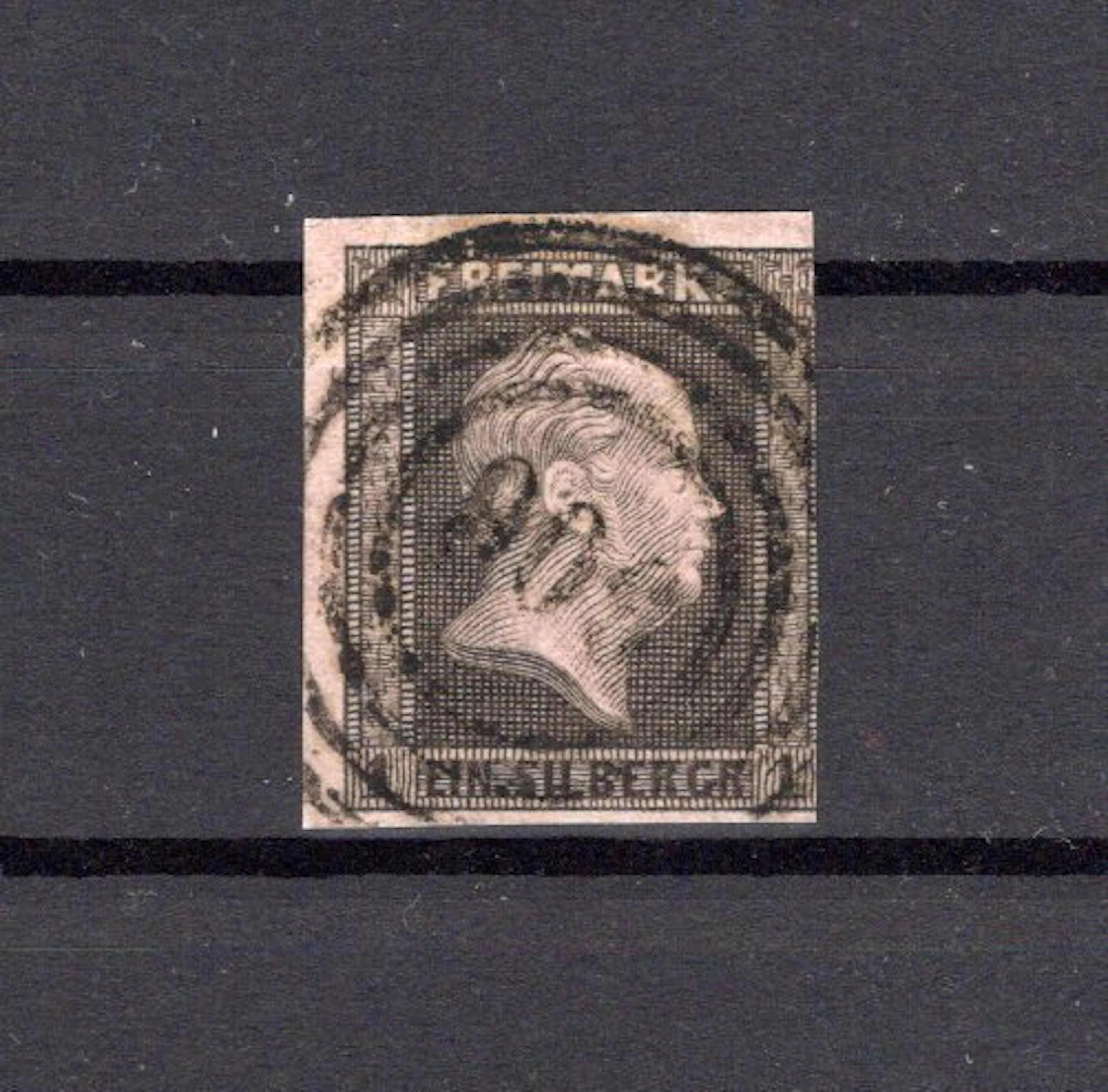 Prussia 1867 - "306" (Dusfeld), clearly at 1 Sgr. - Michel 2a