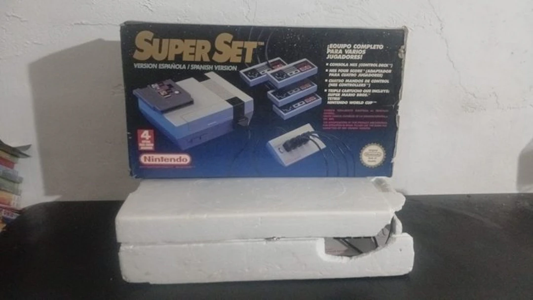 Nintendo - Nes - Super Set - Video game console + games - In original box
