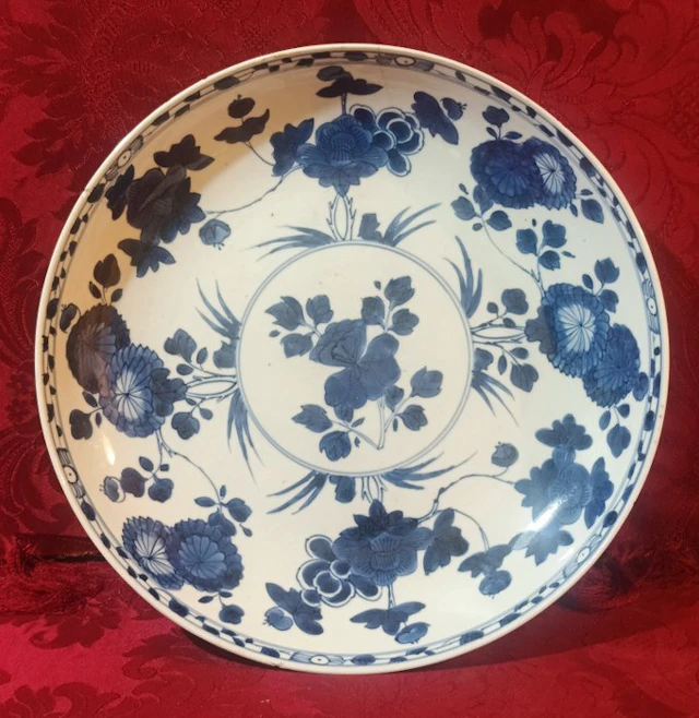 No Reserve - Dish - Porcelain - Qing Dynasty - Ø cm 27.5