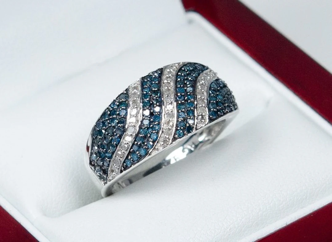No reserve price - Harry Ivens - Ring - 925 silver - 2.00 ct natural diamonds