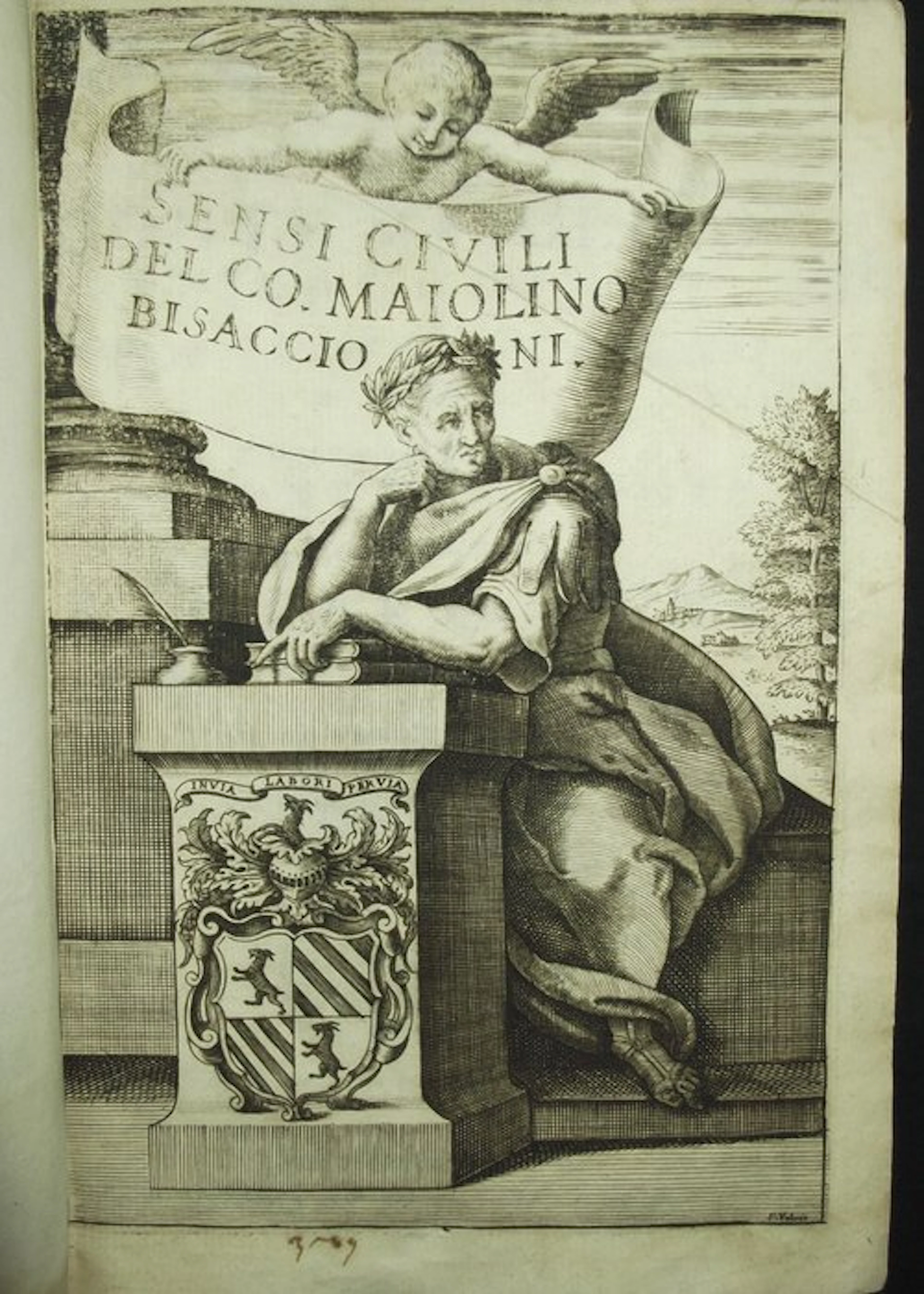 Conte Maiolino Bisaccioni - I Sensi Civili - Trattato...