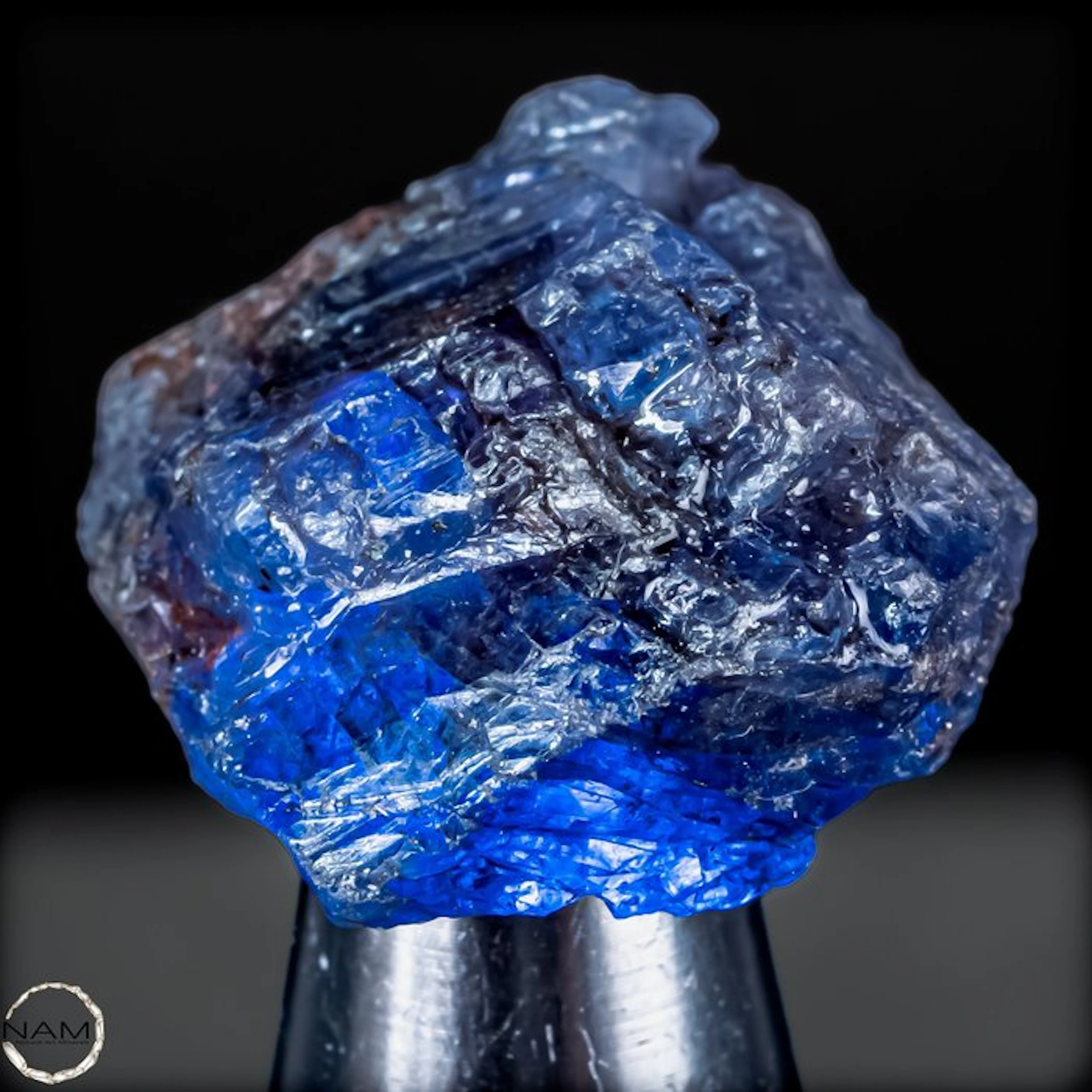 Natural, rarer gemstone-grade Tanzanite rough crystal –...