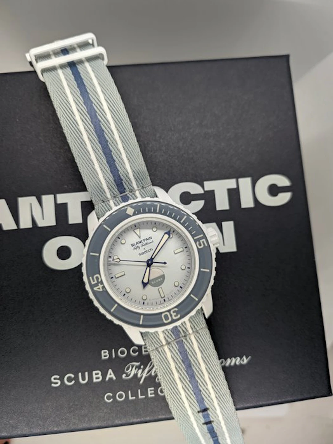 Blancpain x Swatch - Swatch Antartic Ocean - No reserve price - Men - 2020-2025