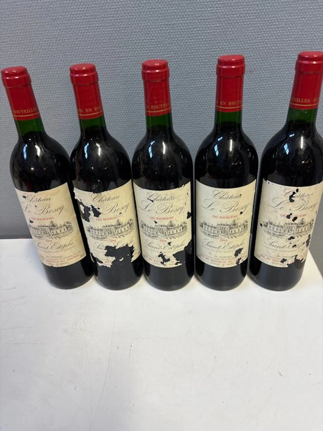 1994 Château Le Bosq - Saint-Estèphe Cru Bourgeois - 5 Bottles (0.75L)