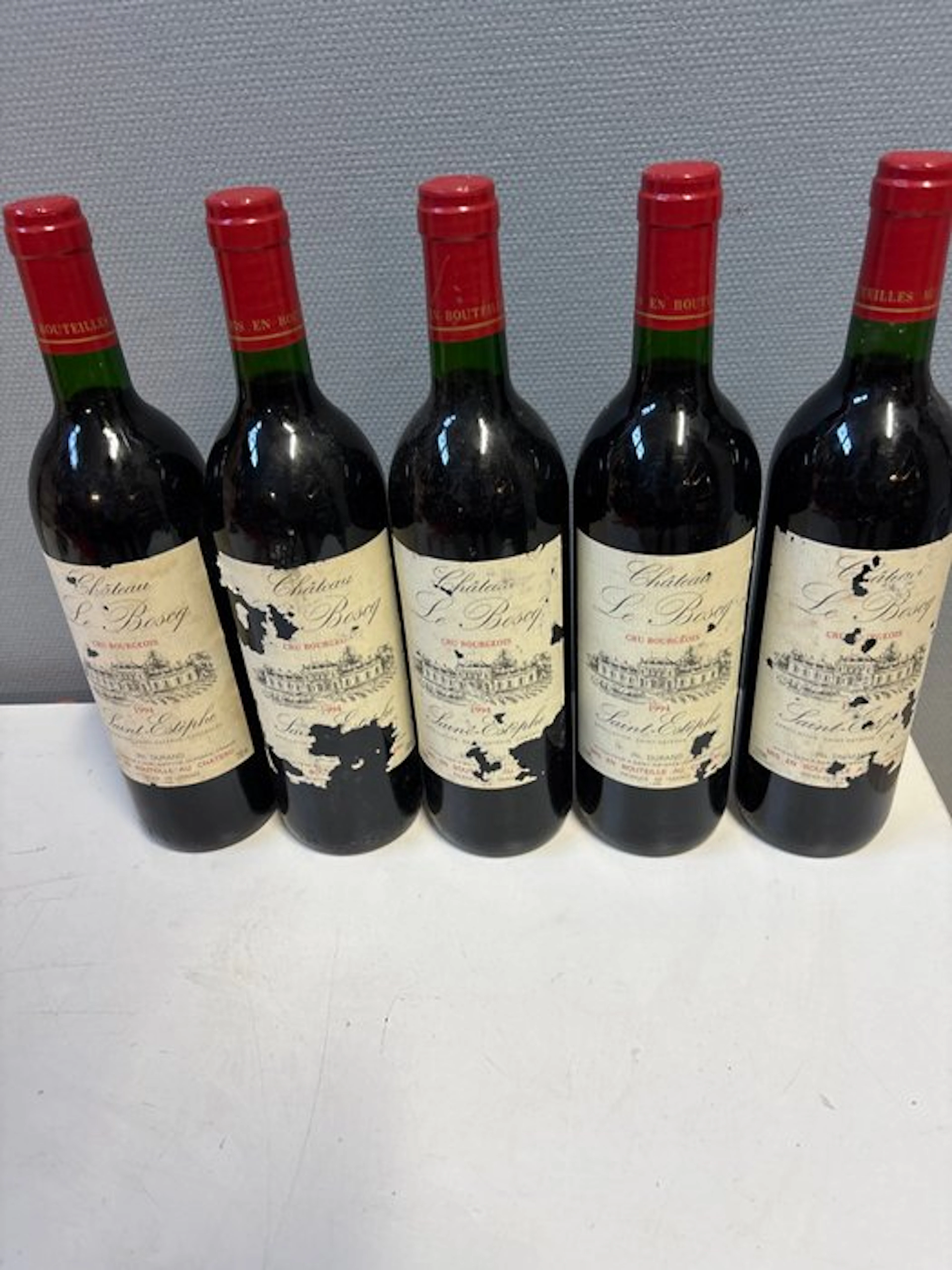 1994 Château Le Bosq - Saint-Estèphe Cru Bourgeois - 5 Bottles (0.75L)