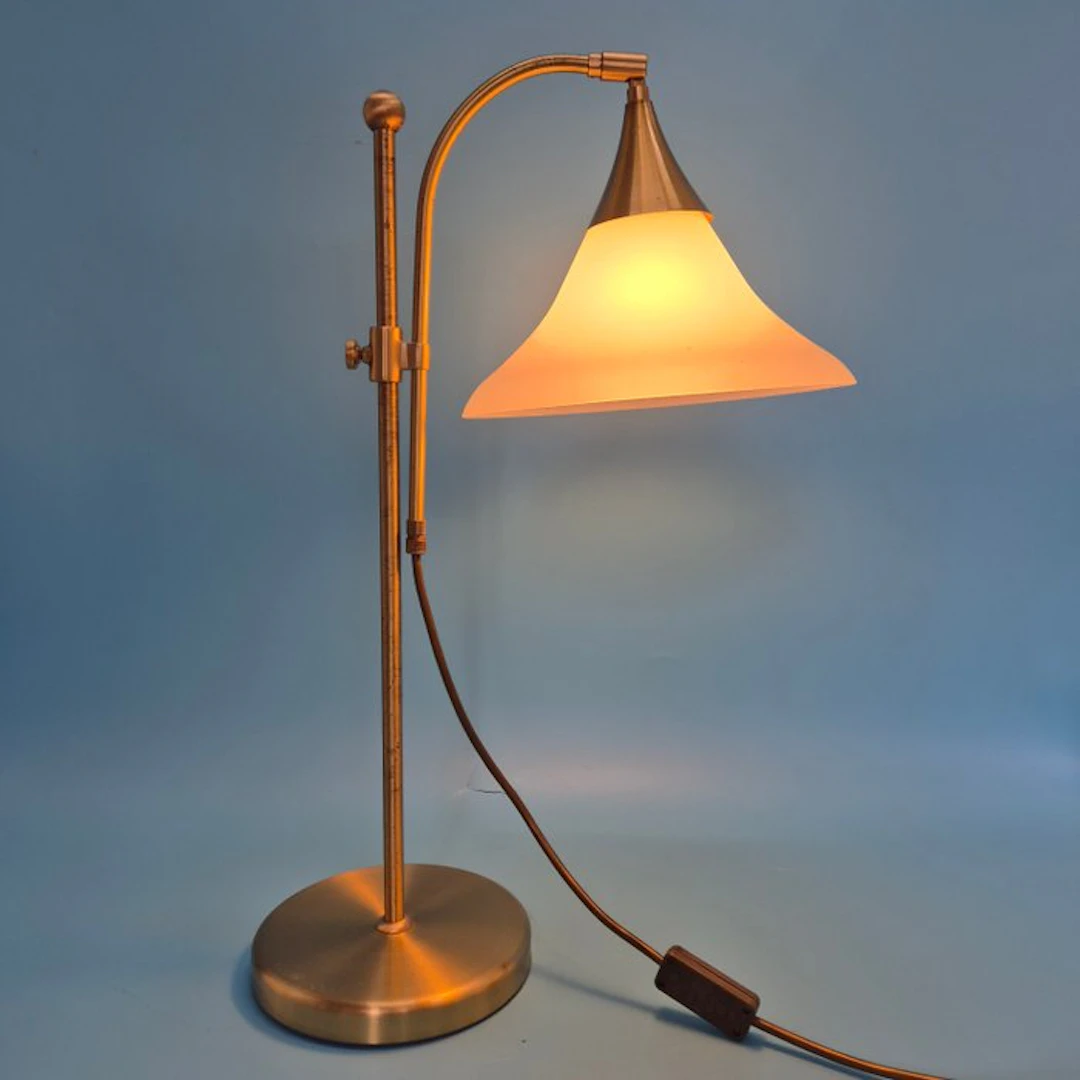 Exklusive Casablanca Designer Tischlampe – Zeitloses Lichtdesign „Made in Germany“ - Bordslampa - Metall