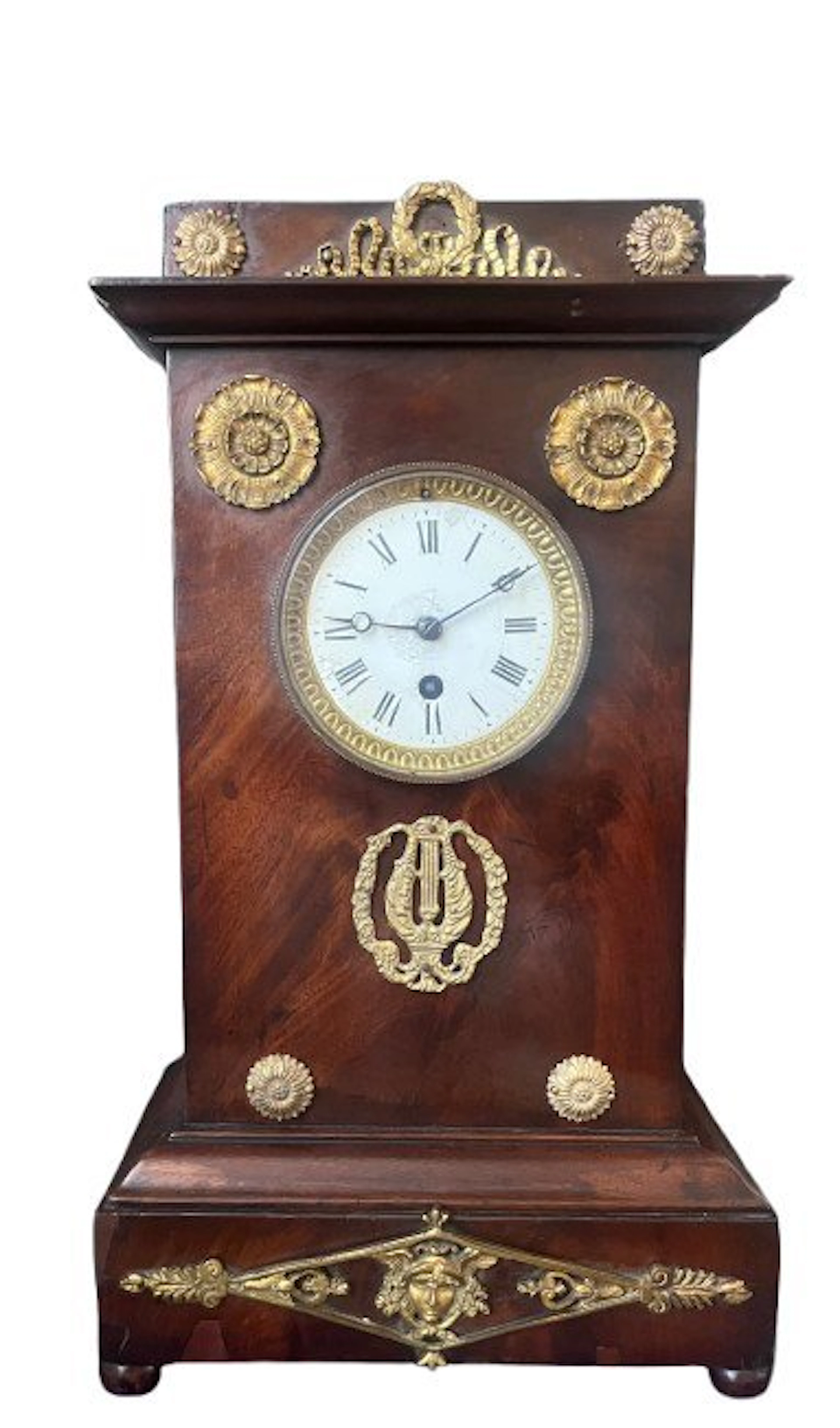 Clock - Wood, Bronze - 1850-1900