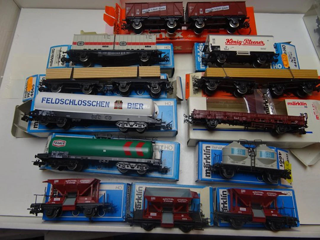 Märklin H0 - Model train freight carriage (13) - 13 freight cars