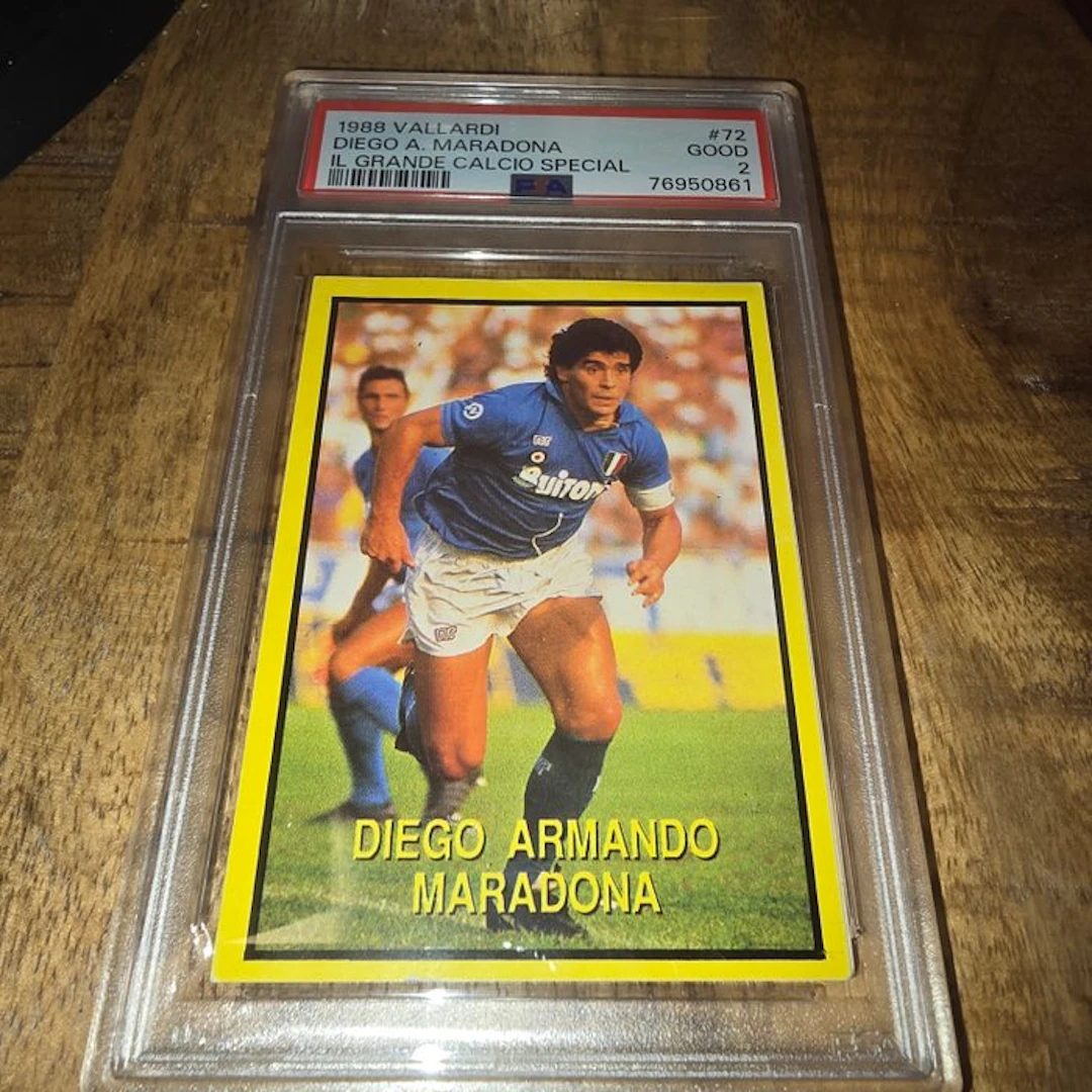 1988 Vallardi Il Grande Calcio Special Diego Maradona #72...