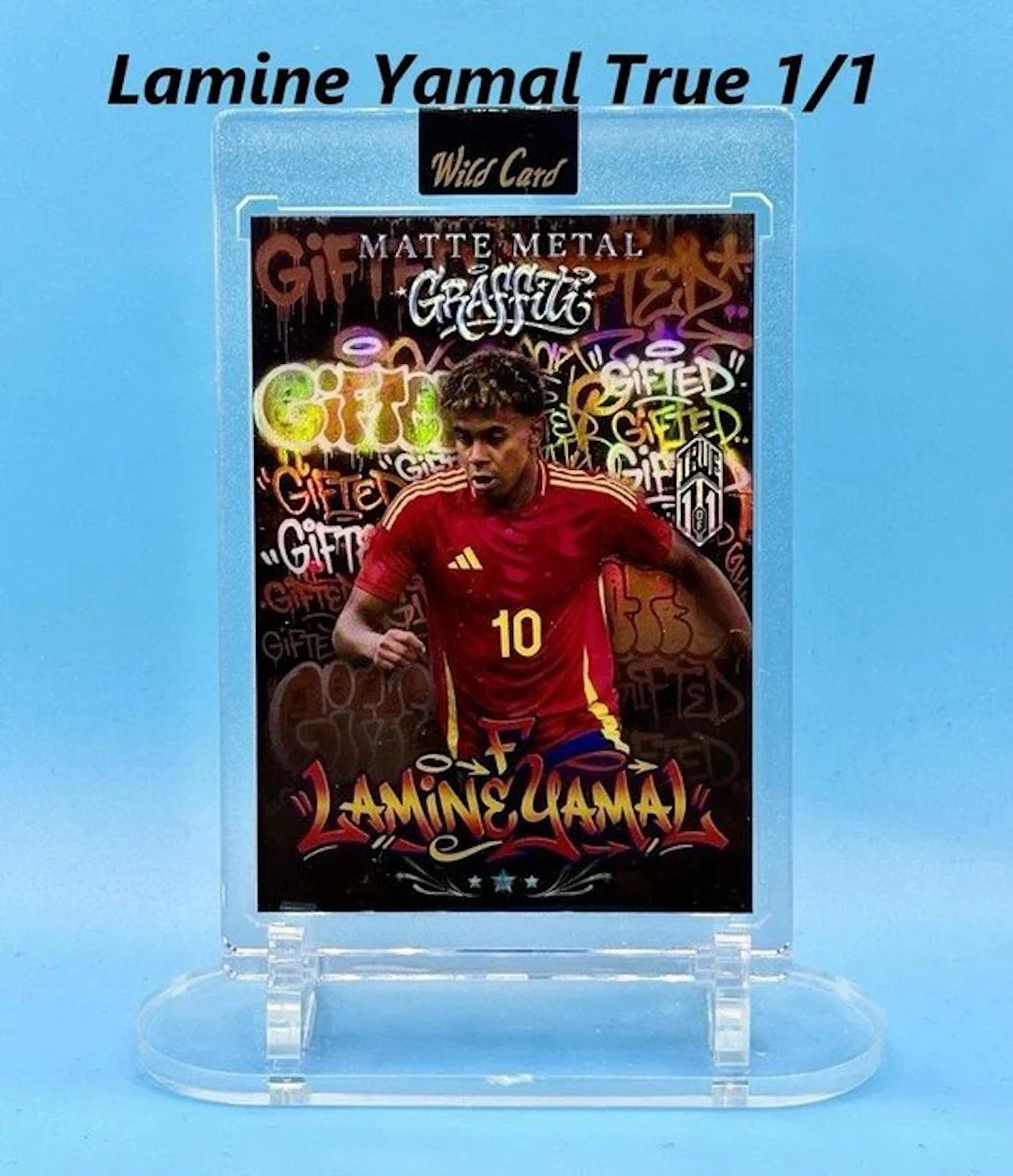 wild Metal Graffiti Lamine Yamal One of one