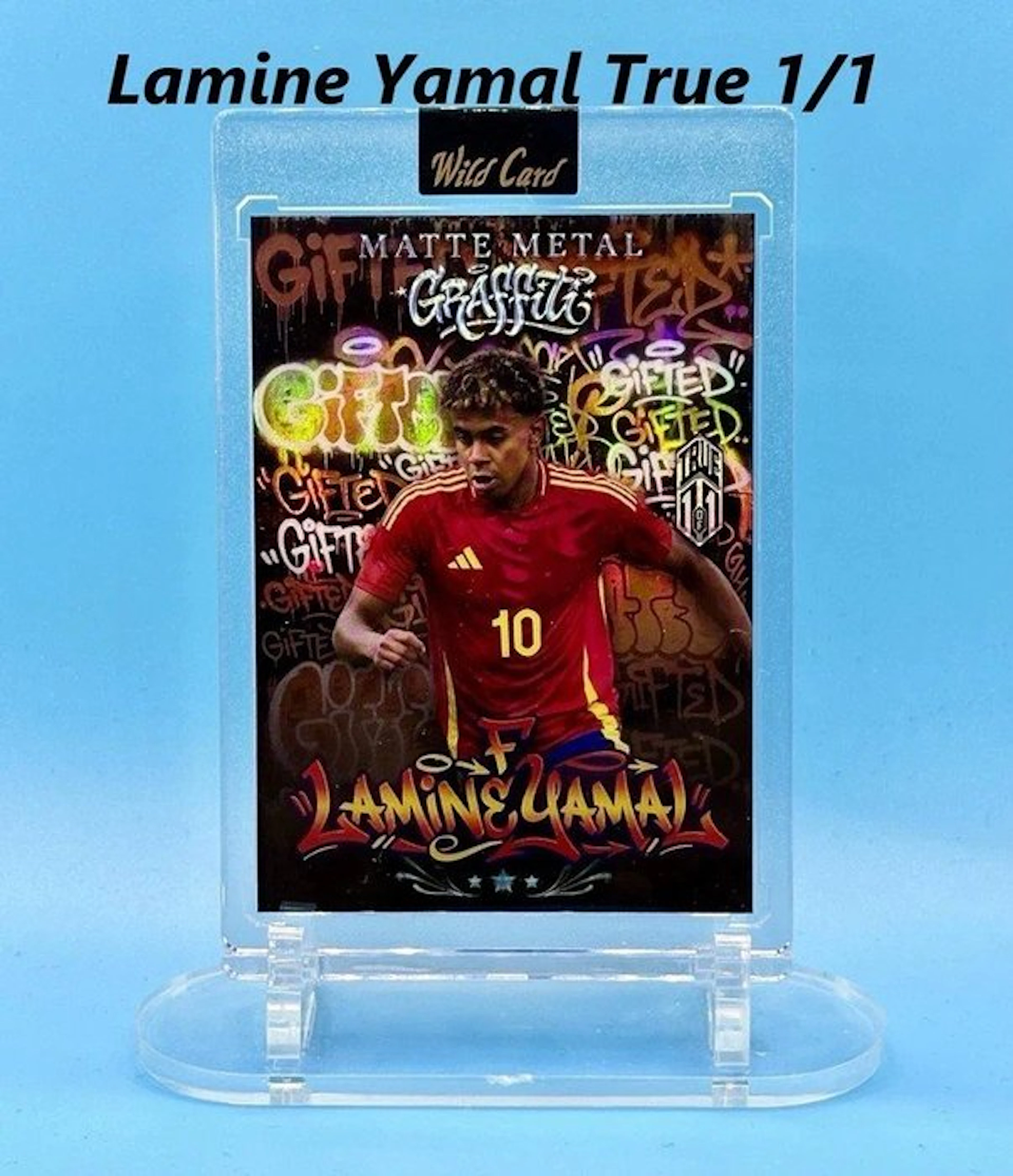 wild Metal Graffiti Lamine Yamal One of one
