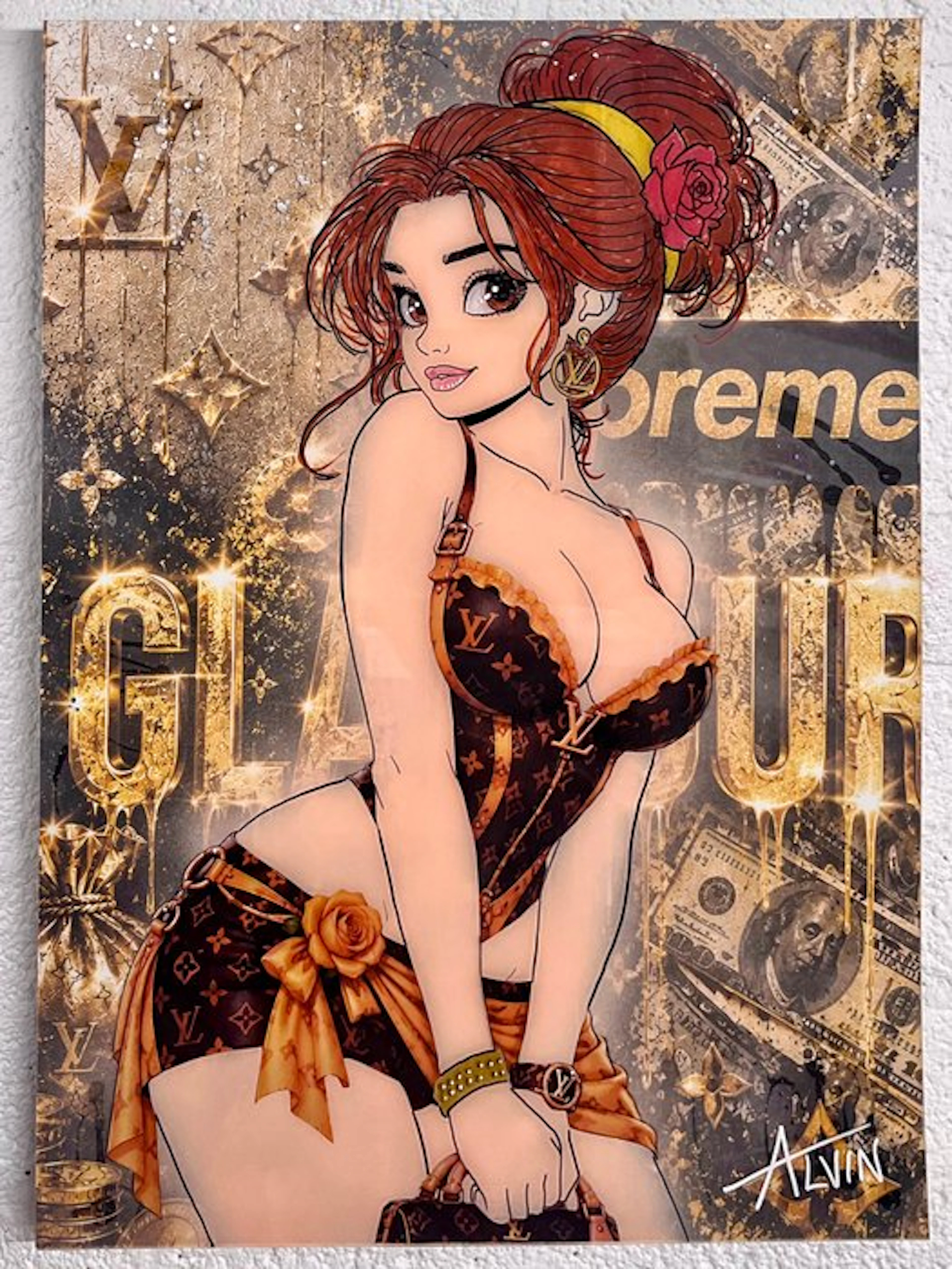 Alvin Silvrants - Glamour girl Based on Belle - Louis...