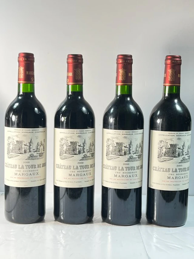 2000 Château La Tour de Mons - Margaux Cru Bourgeois - 4 Bottles (0.75L)