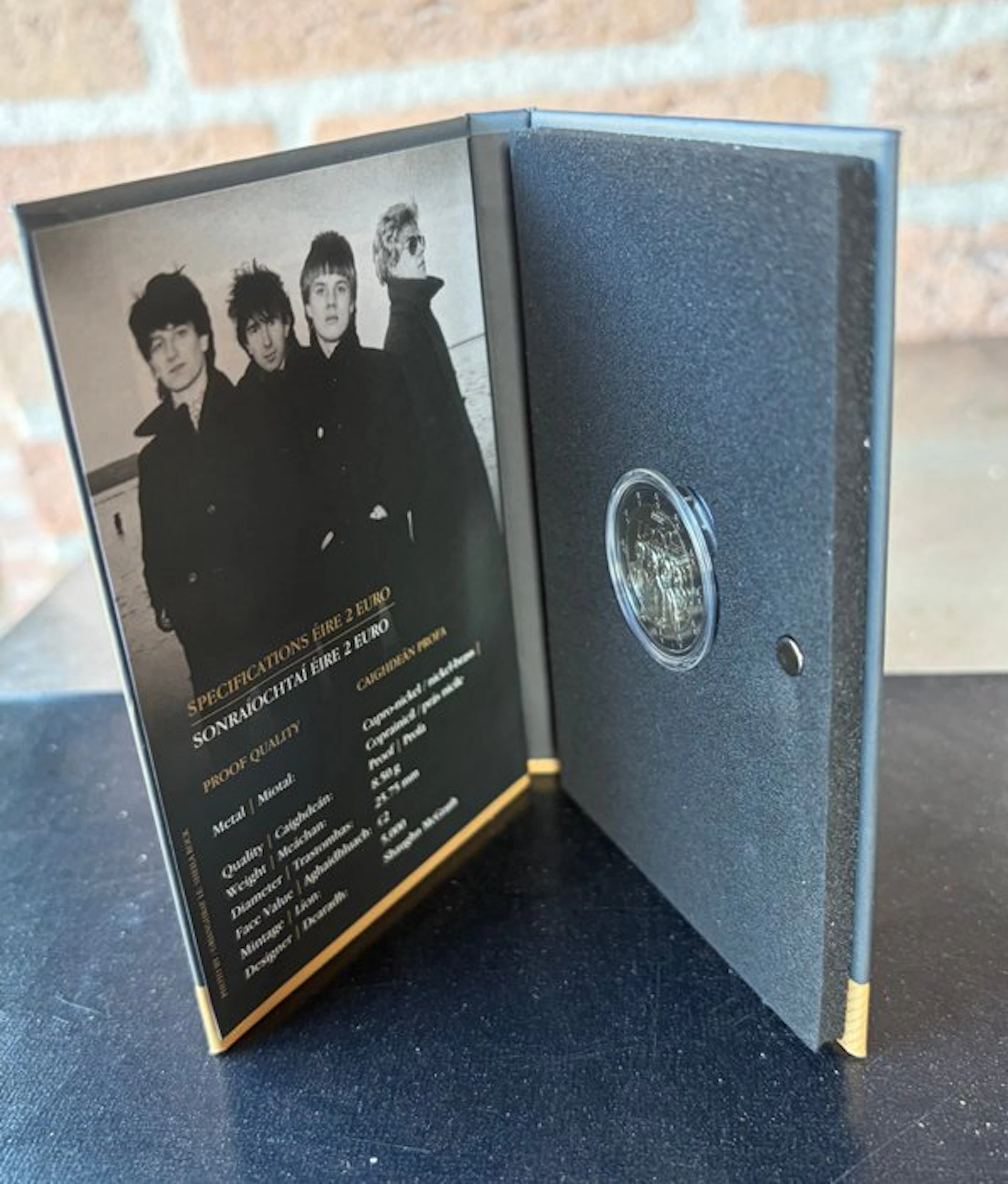Ireland. 2 Euro 2026 "U2" Proof