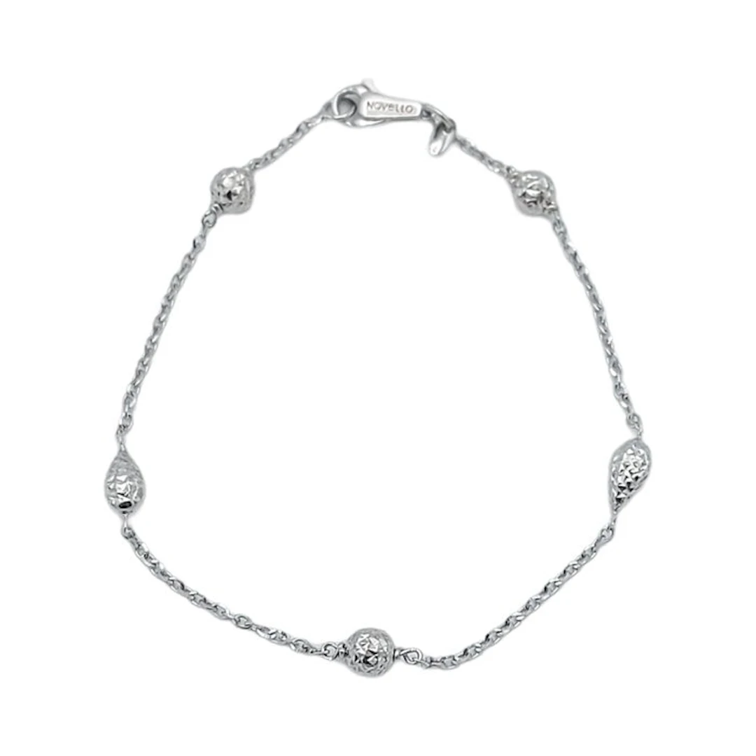 Bracelet - 18 kt. White gold