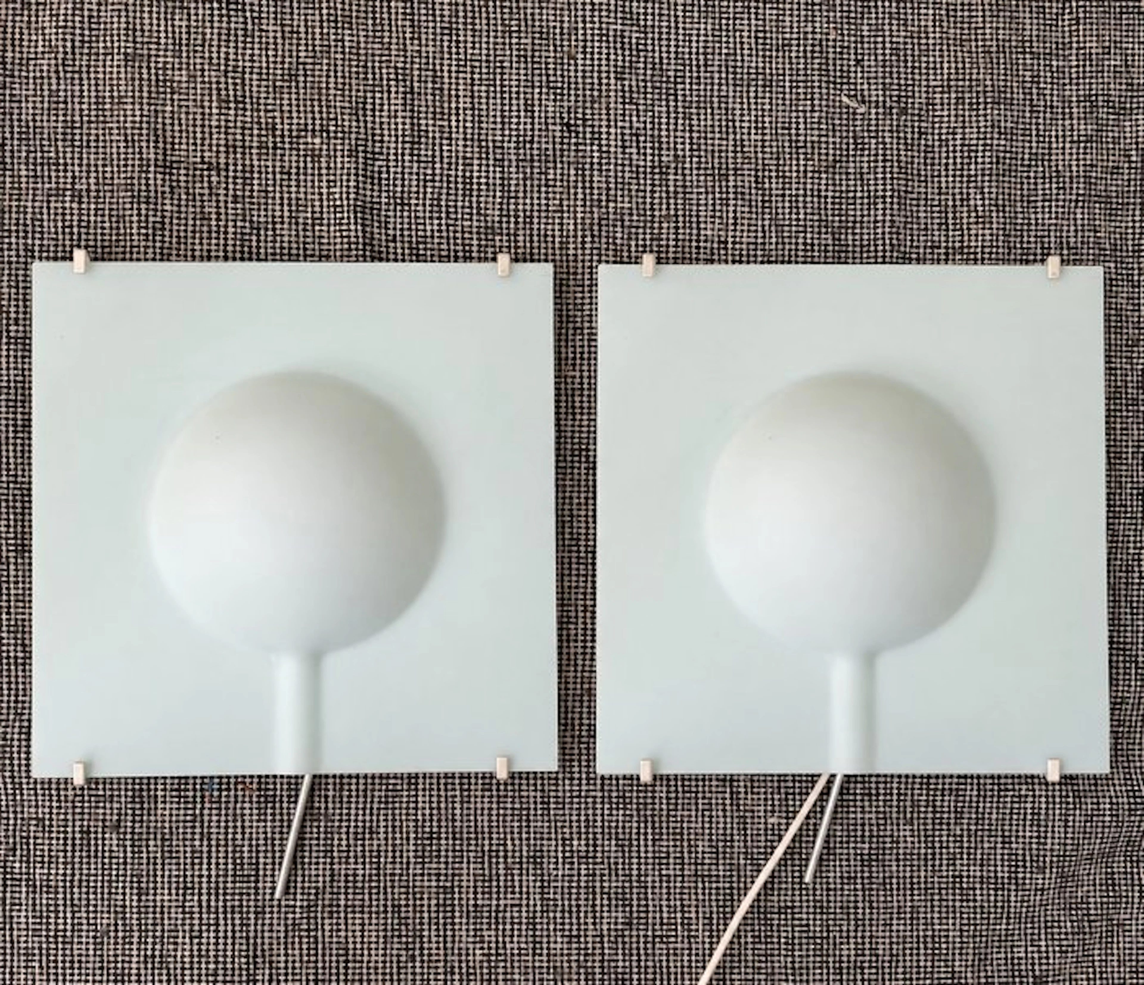 IKEA - Cecilia Johansson - Wall lamp - V0008 - Glass, Steel - Vintage Ambiance