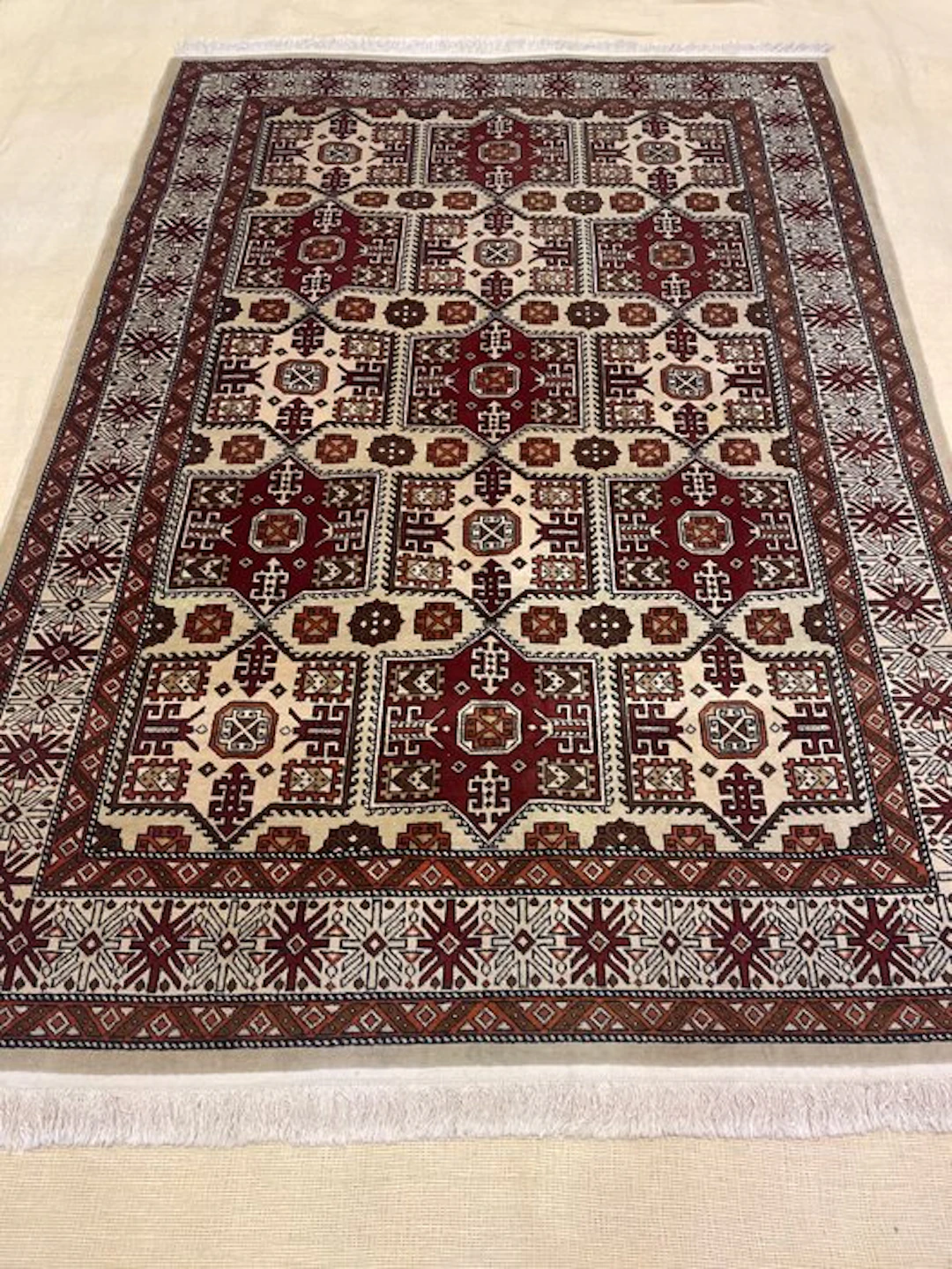 Azeri - Carpet - 196 cm - 138 cm - Caucasian Azeri carpet