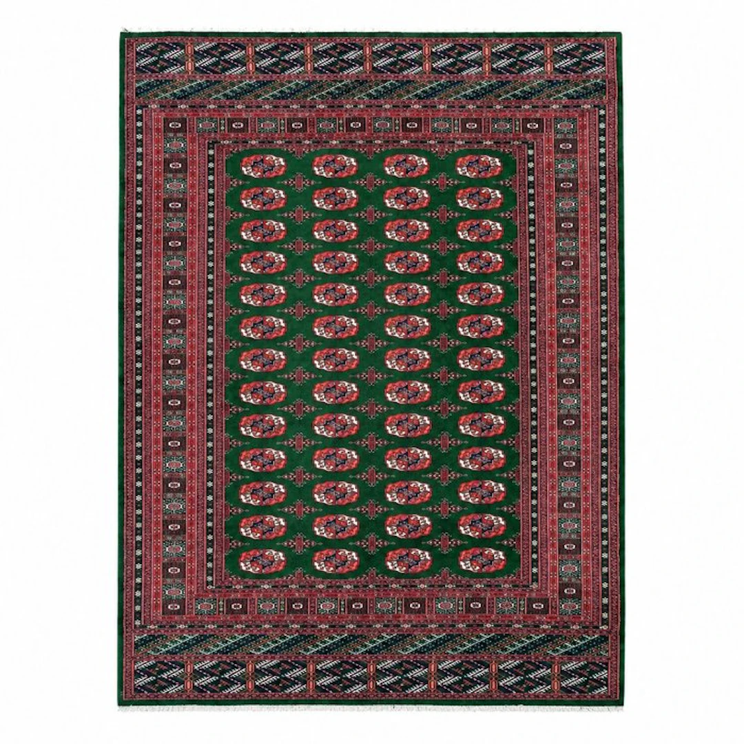 Buchara, Pakistan - Rug - 207 cm - 187 cm - Unique Art Deco Pakistan!