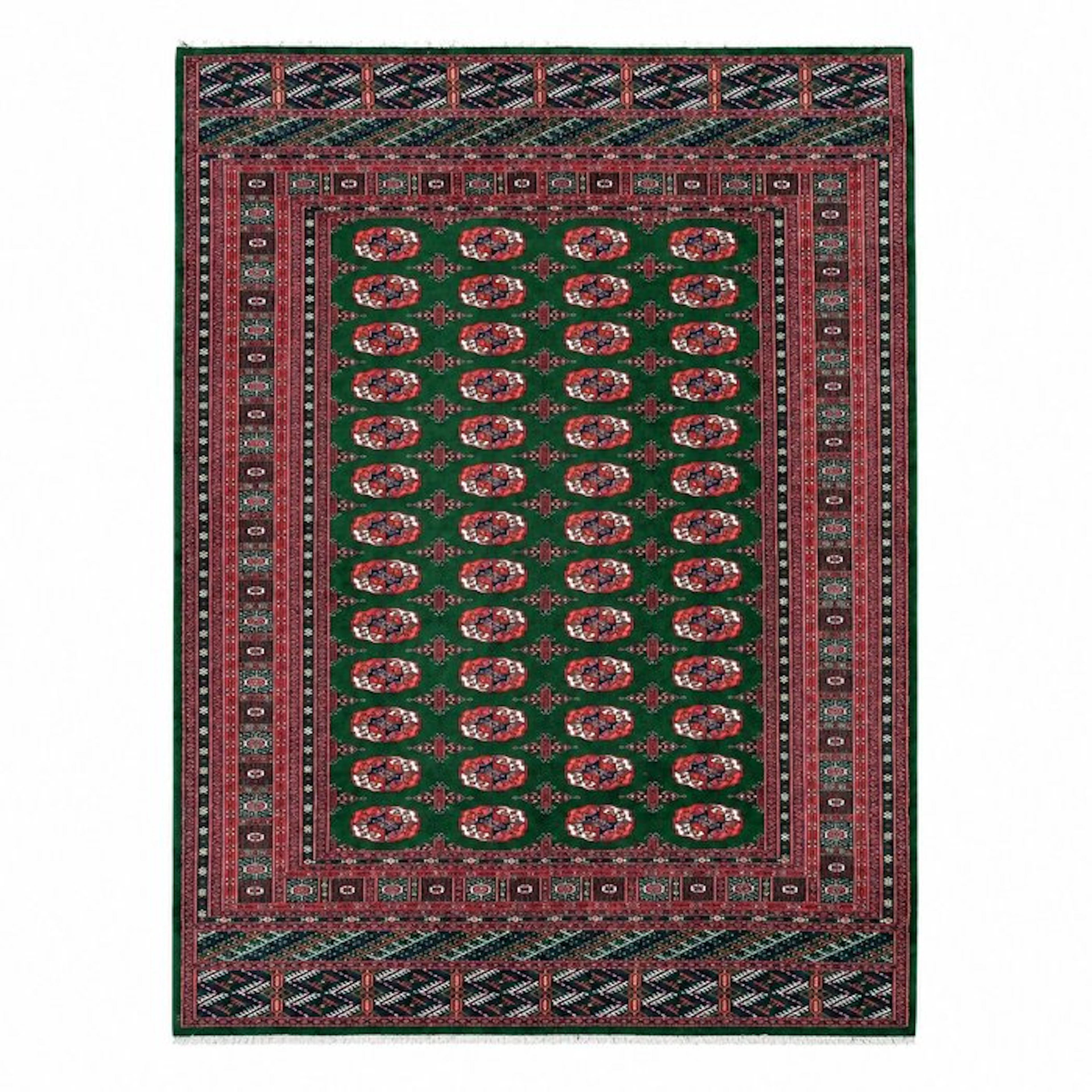Buchara, Pakistan - Rug - 207 cm - 187 cm - Unique Art Deco Pakistan!