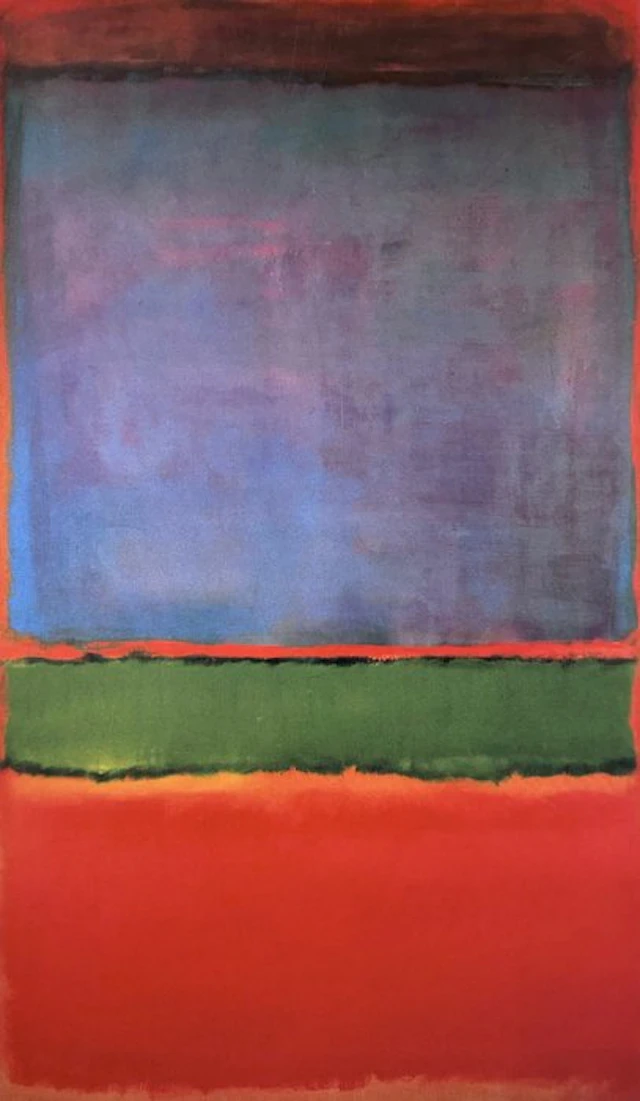 Mark Rothko (after) - No. 6 (Violet, Green and Red) - Giclée - 90x60 - COA