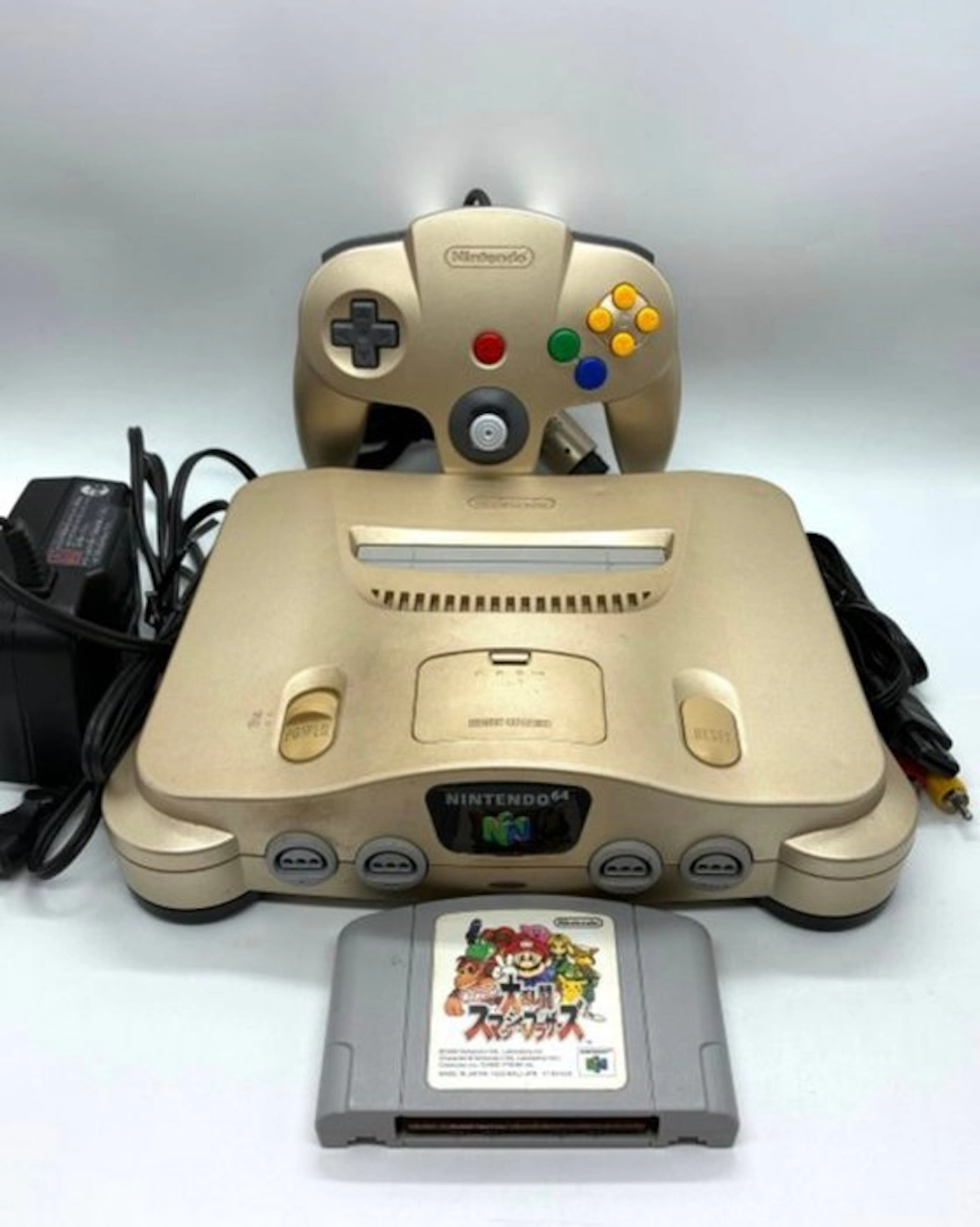 Nintendo - N64 - Nintendo 64 - Video game console + games - Without
