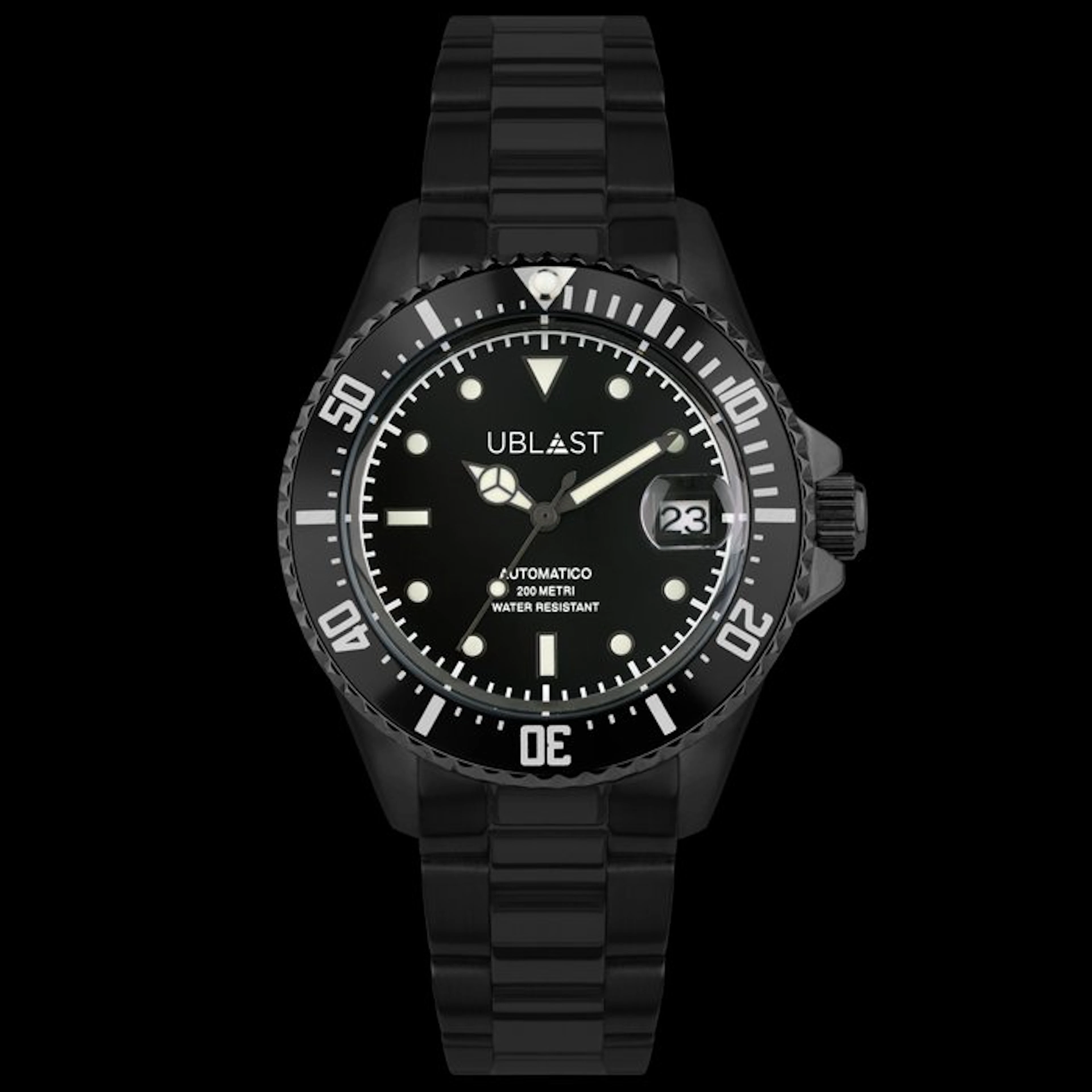 Ublast - Diver 20 ATM - UB2D4012BKB - Men - 2026