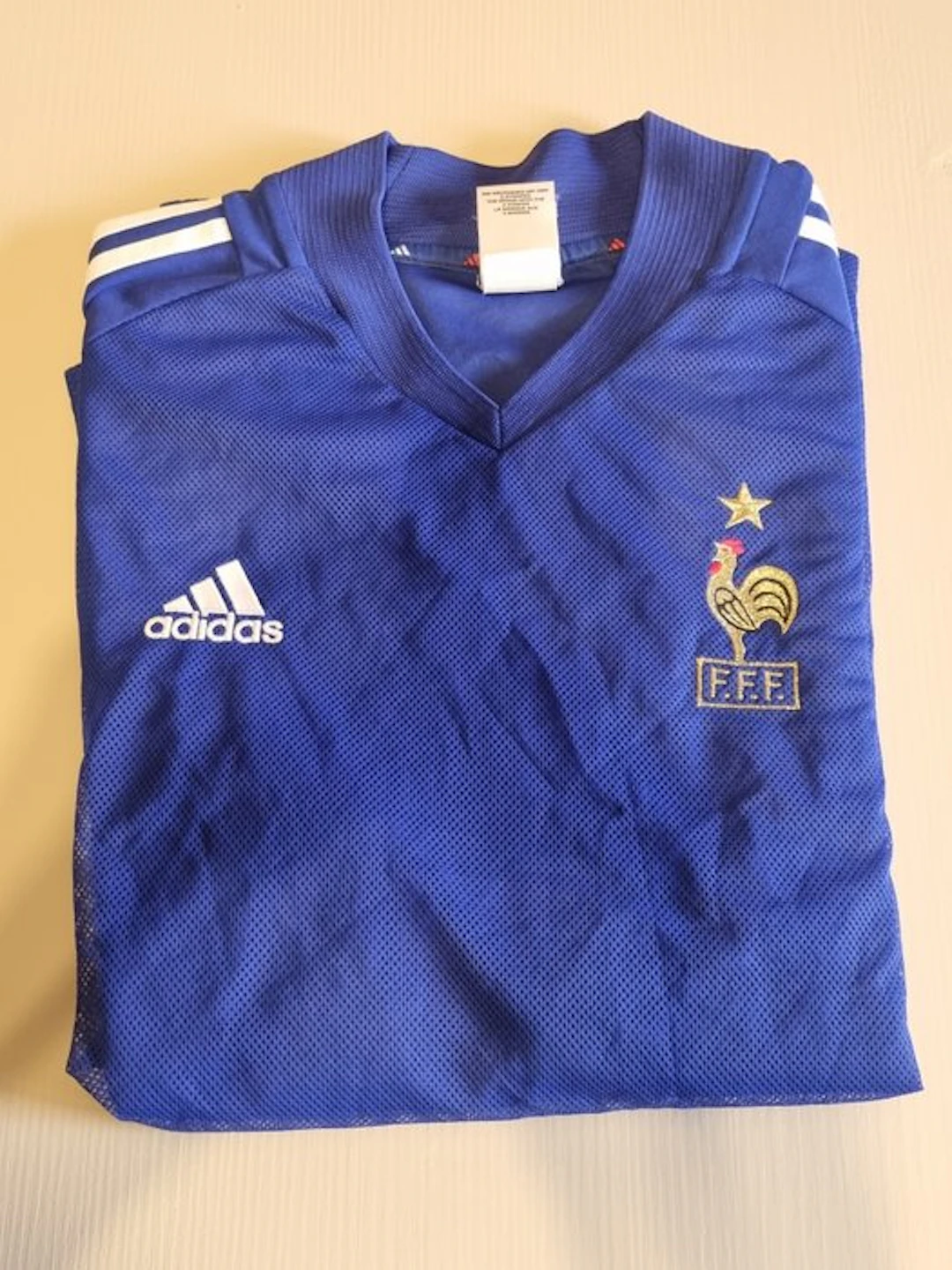 France - FIFA World Cup - Zinedine Zidane - 2002 - Team wear
