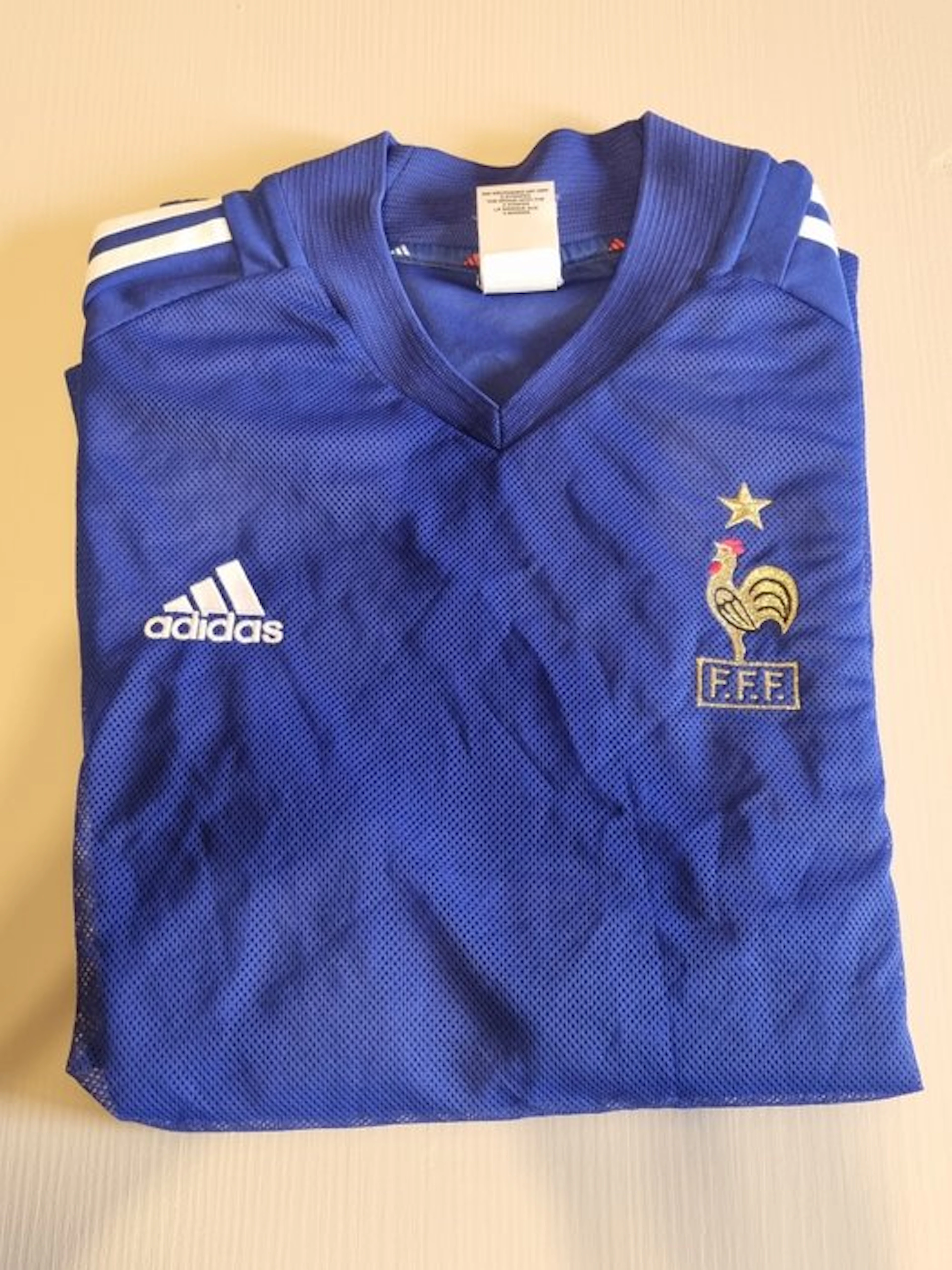 France - FIFA World Cup - Zinedine Zidane - 2002 - Team wear