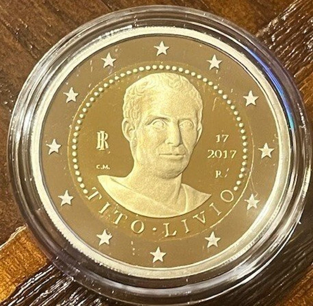 Italy. 2 Euro 2017 "Tito Livio" Proof (No reserve price)