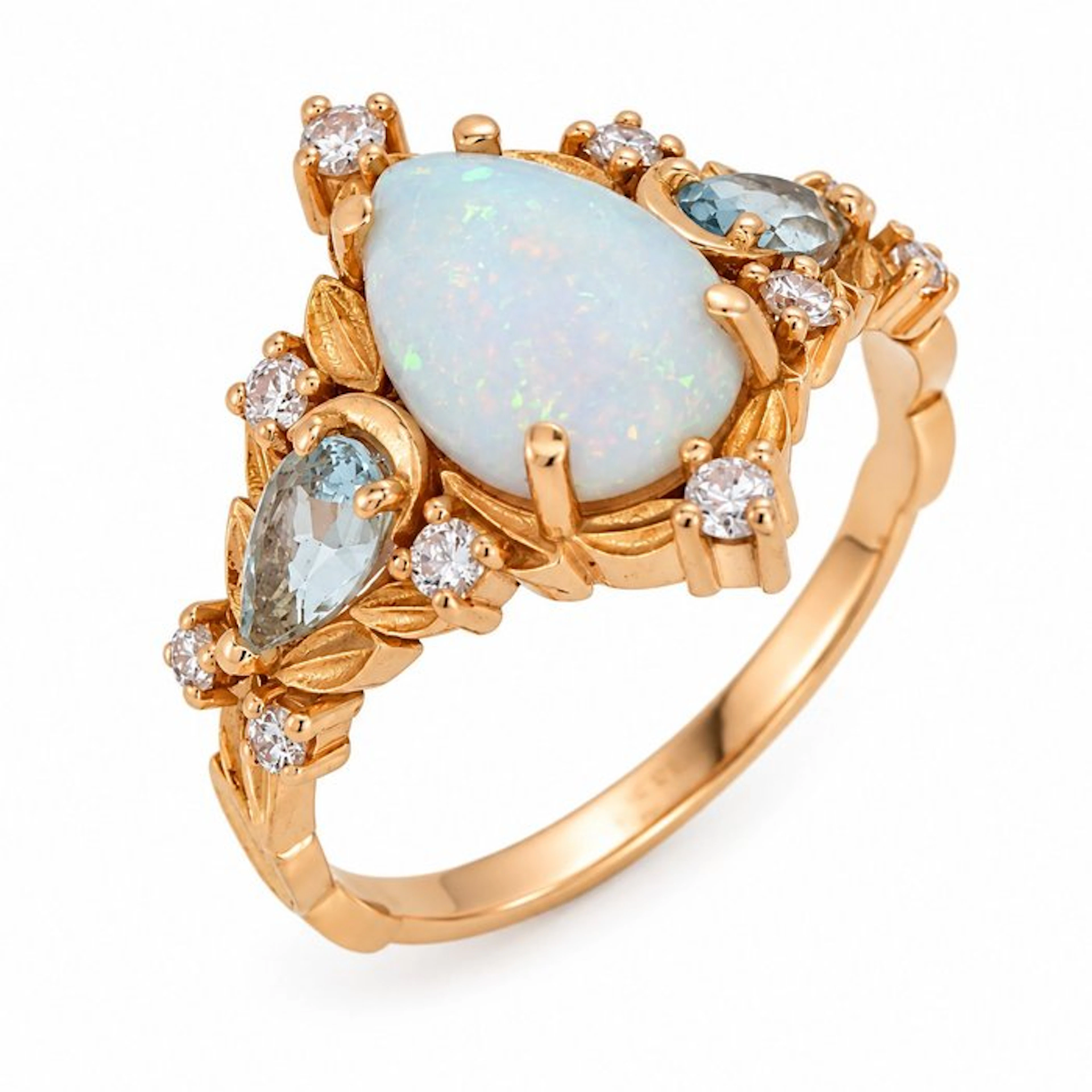 No reserve price - Ring - 18 kt