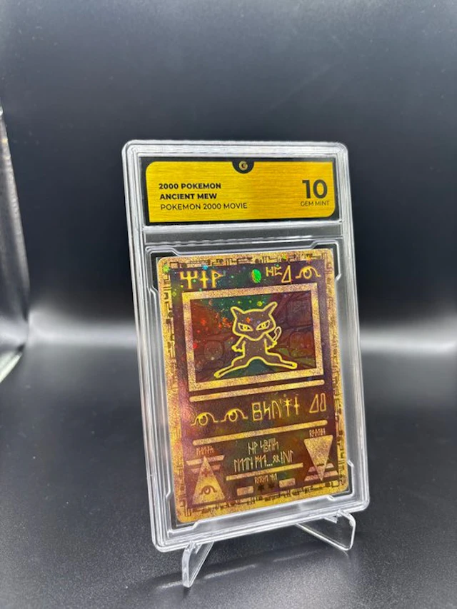 Pokémon - 1 Graded card Ancient mew 2000 Movie Promo - GG 10