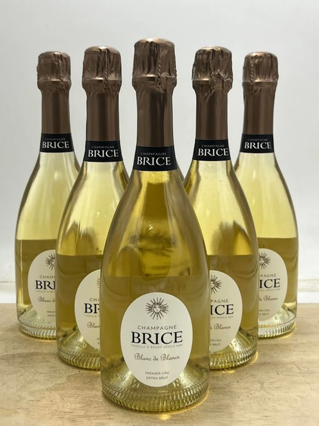 Brice, Premier Cru Extra Brut - Champagne Blanc de Blancs - 6 Bottles (0.75L)