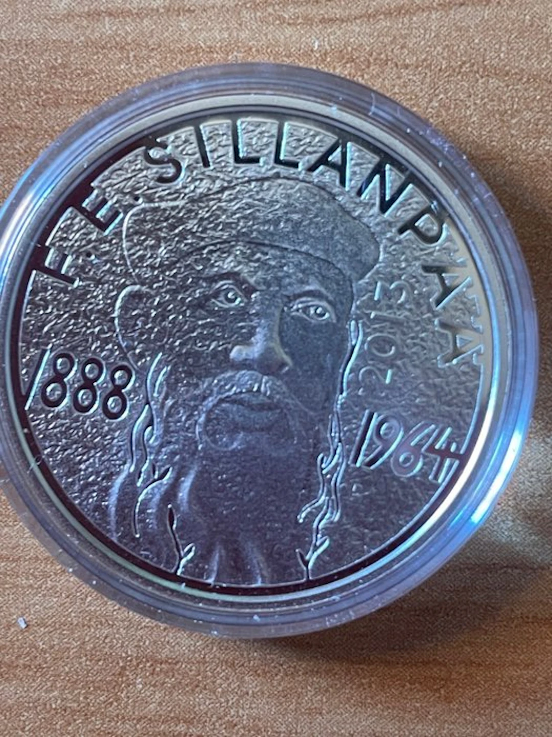 Finland. 10 Euro 2013 "Frans Eemil Sillanpää" Proof (No reserve price)