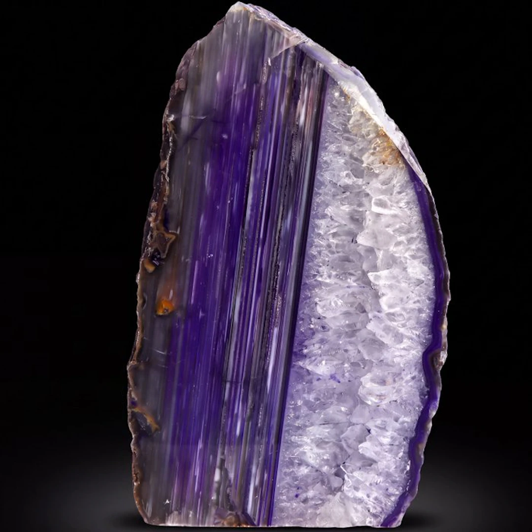 XL Purple Agate - 25x15x12 cm - Geode- 3.6 kg