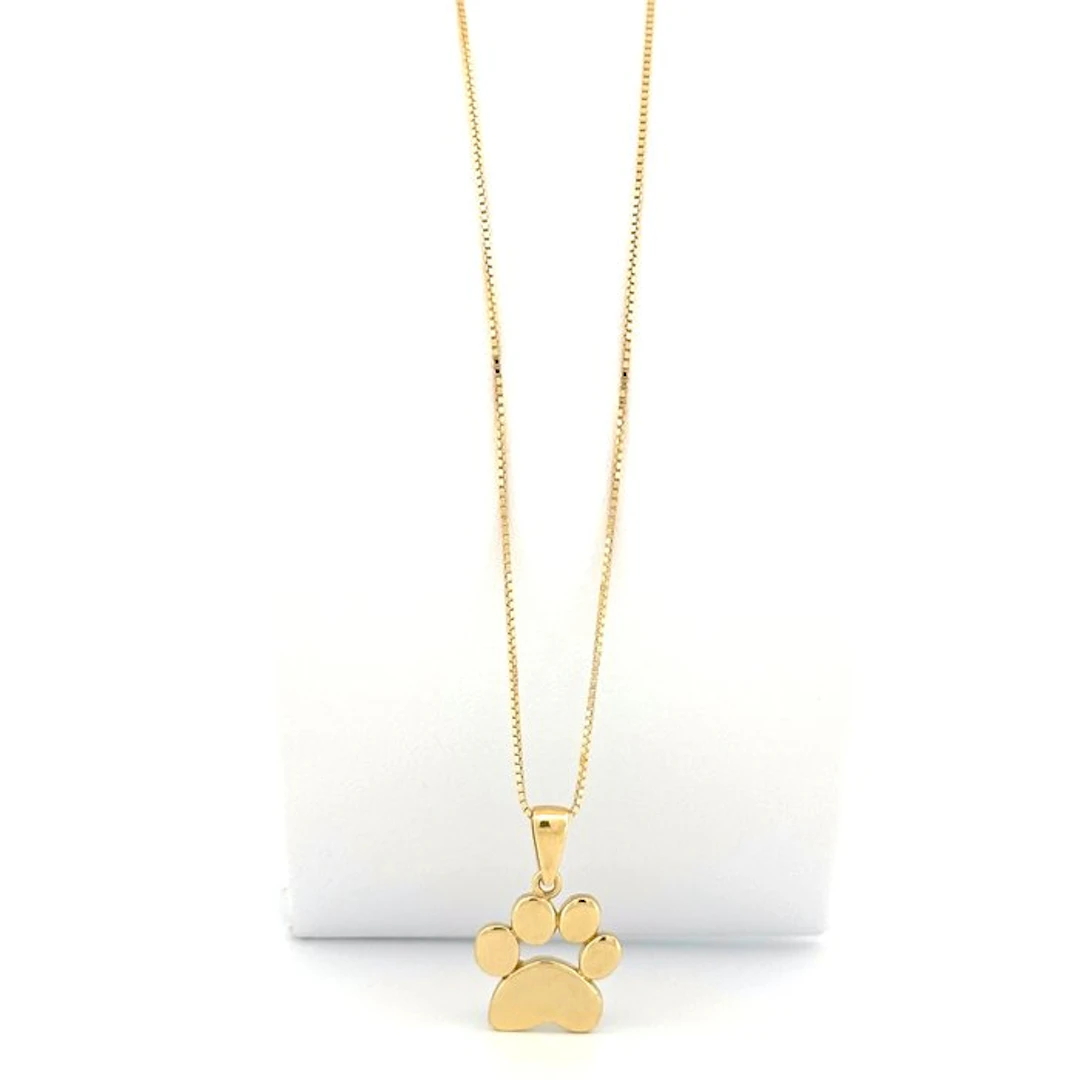 Necklace - 18 kt. Yellow gold - Paw