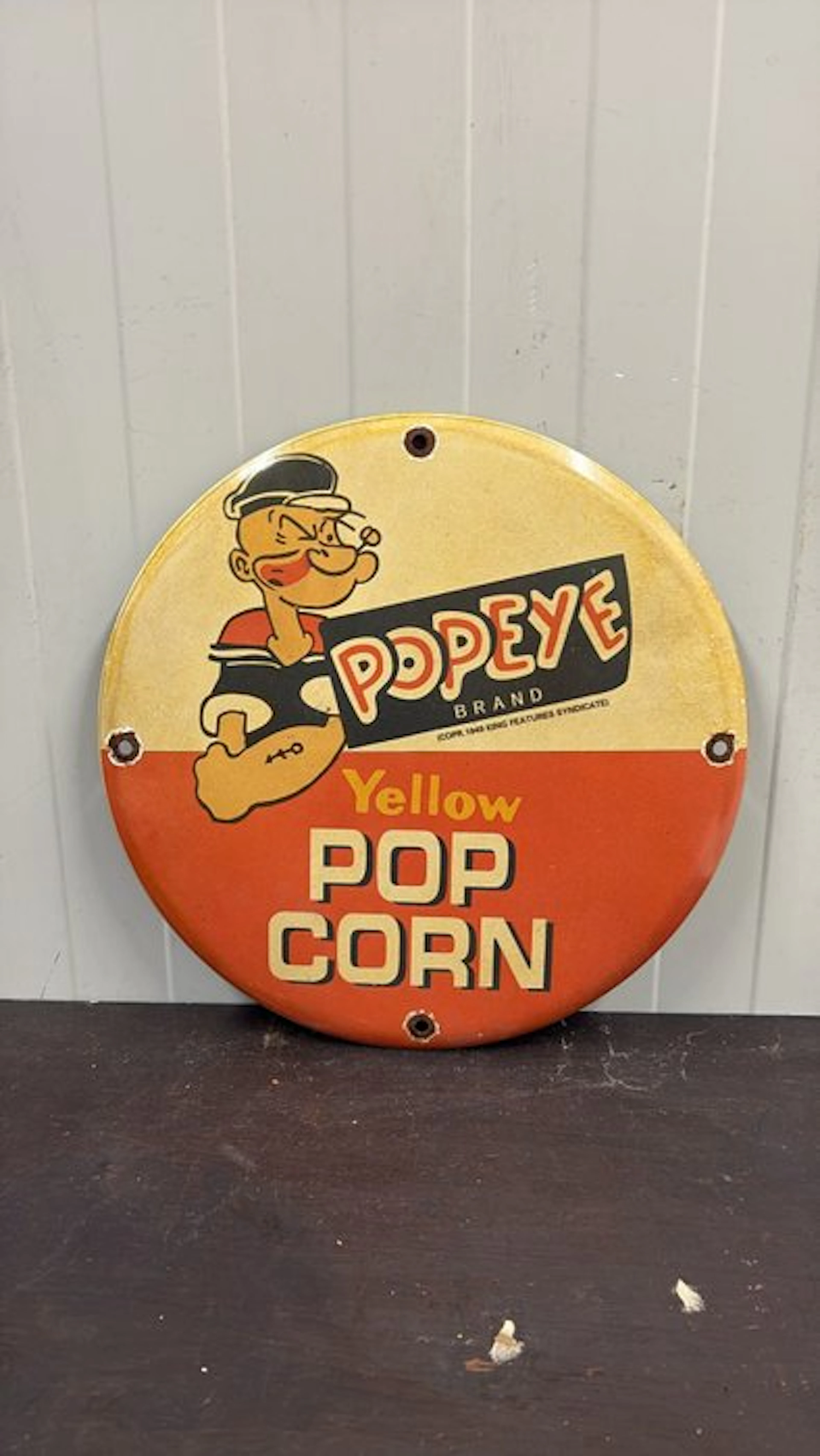 Pop eye - Popeye – “Yellow Pop Corn” – Vintage-style...