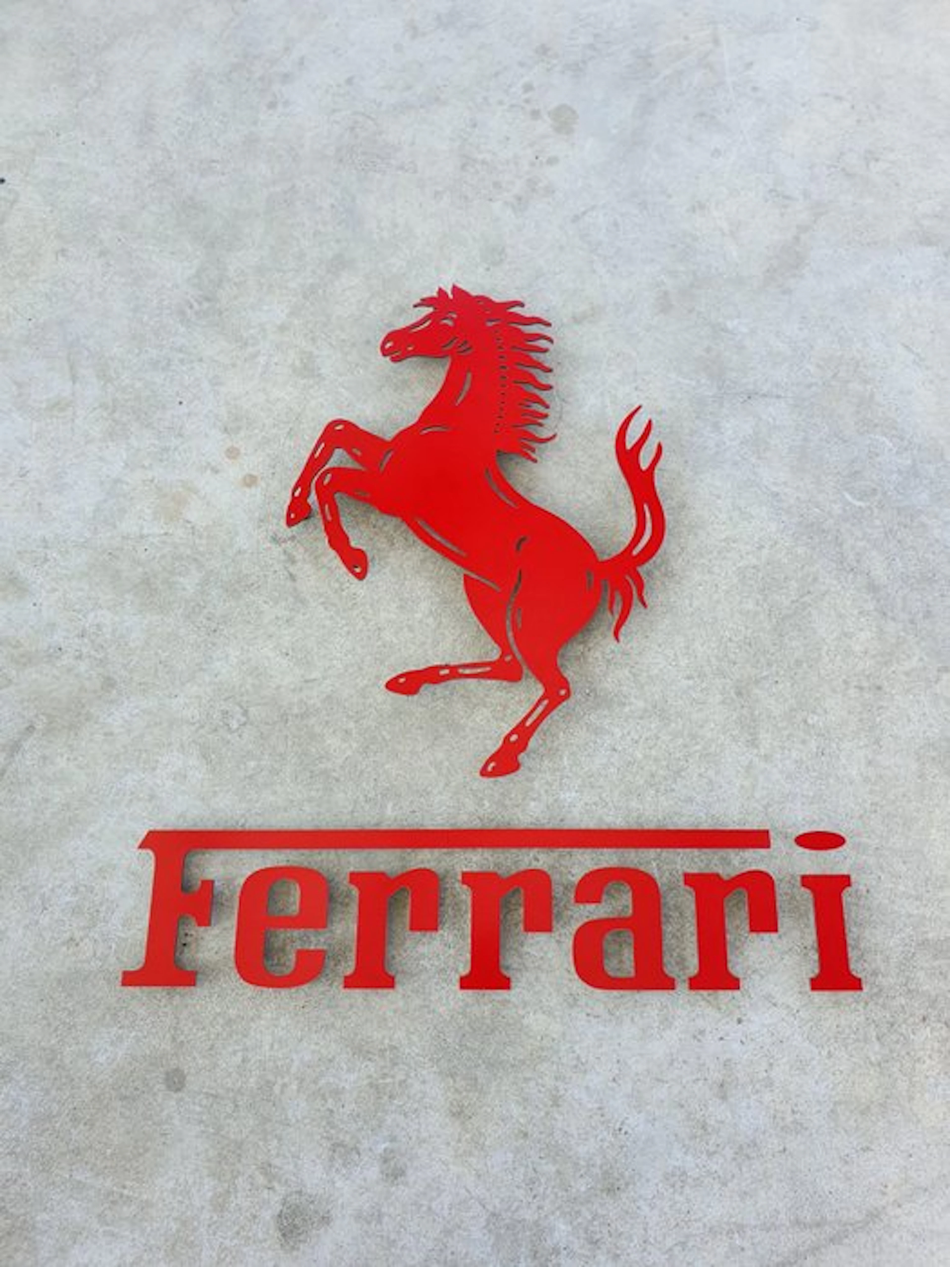 Sign - Ferrari - Professional wall Pack Cavallino...