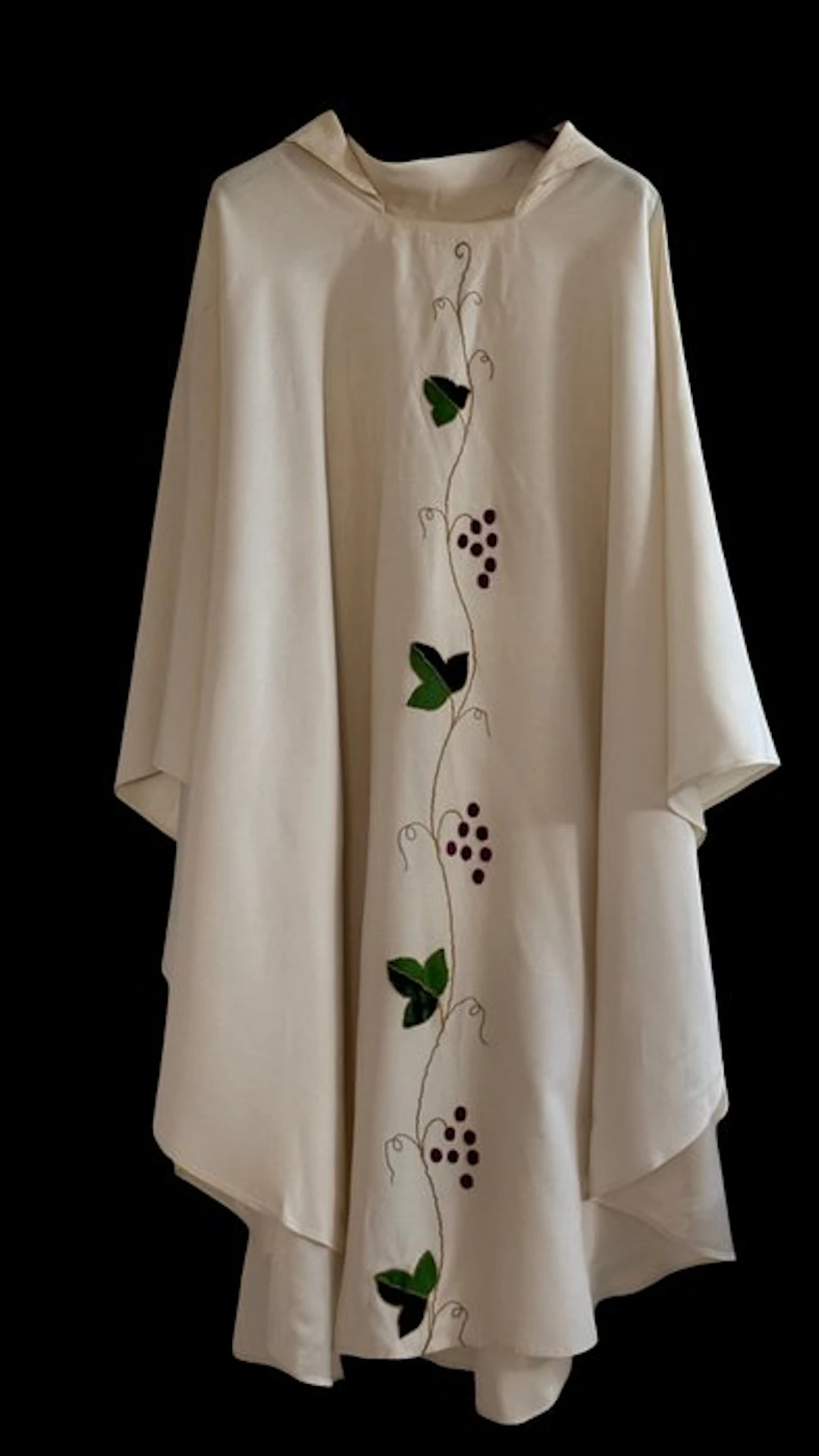 Stole (vestment) - Antique - Silk - 1960-1970 - Priestly chasuble