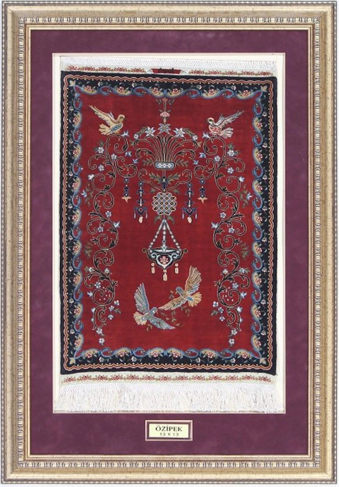 Silk Hereke Signed Ozipek Carpet with 13/13 Quality - Amazing Luxury ~1,69 Mio